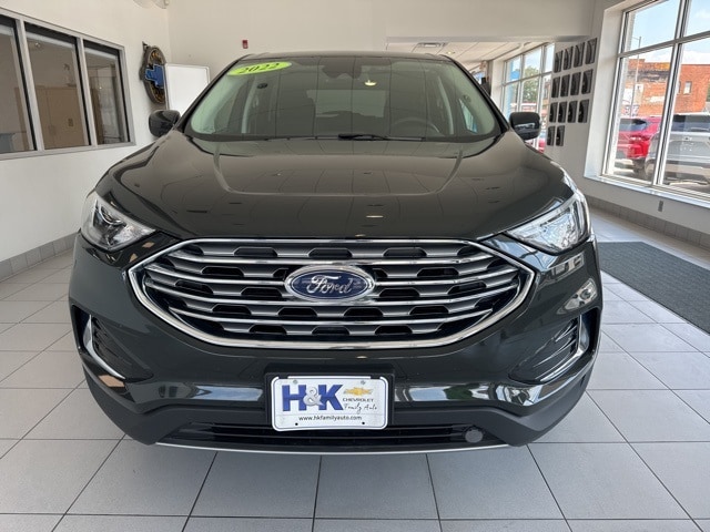 Used 2022 Ford Edge SEL with VIN 2FMPK4J95NBA49788 for sale in Continental, OH