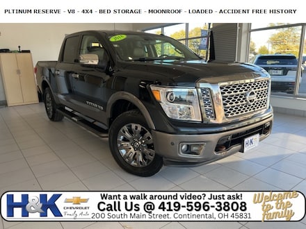 2018 Nissan Titan Platinum Reserve Truck Crew Cab