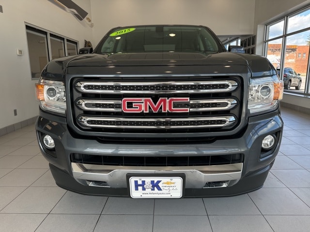 Used 2015 GMC Canyon SLE with VIN 1GTG6BE39F1152566 for sale in Continental, OH