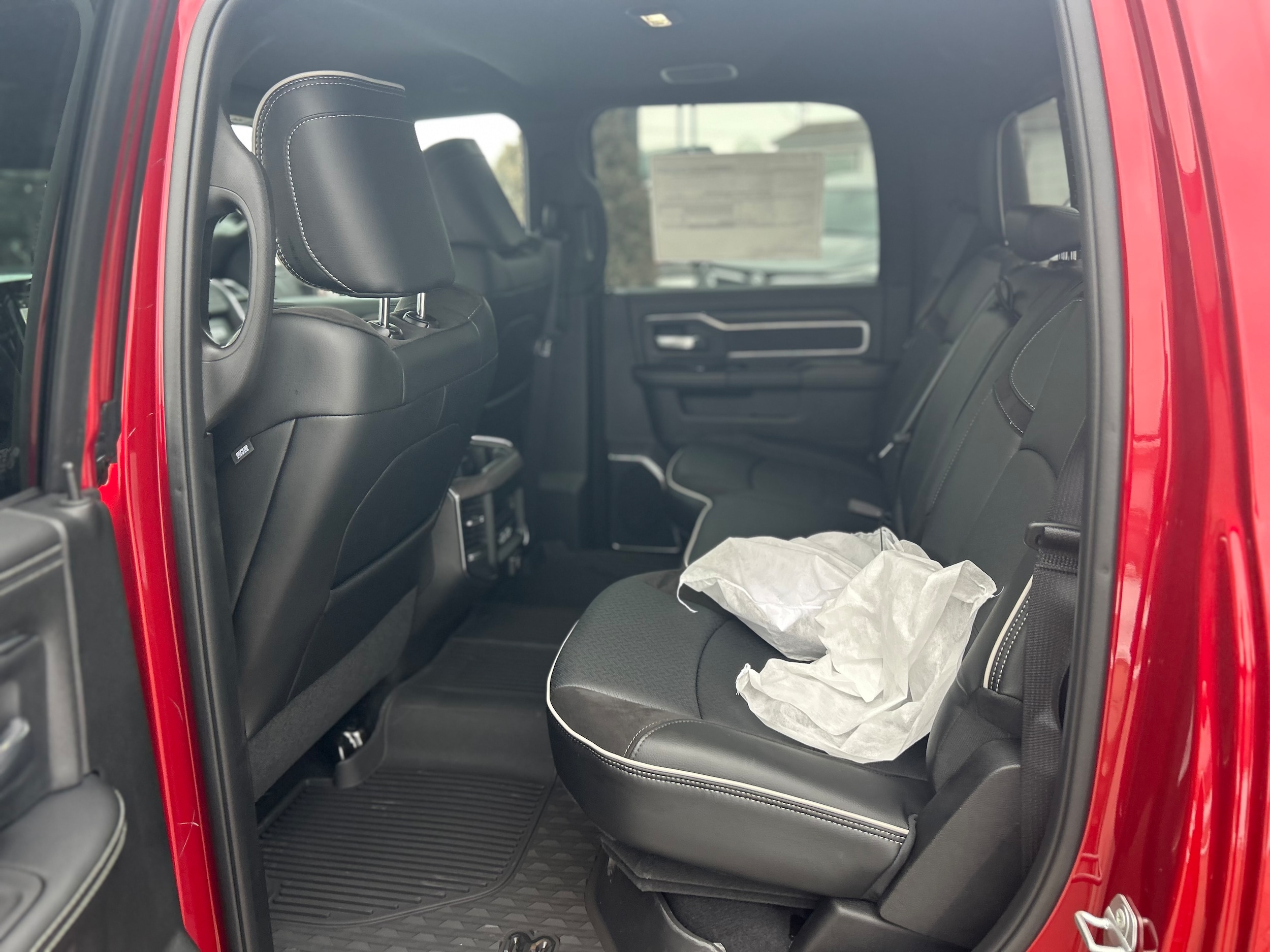 2026 Ram 3500 LARAMIE CREW CAB 4X4 8' BOX - Molten Red Pearl-Coat  Paint exterior view 8