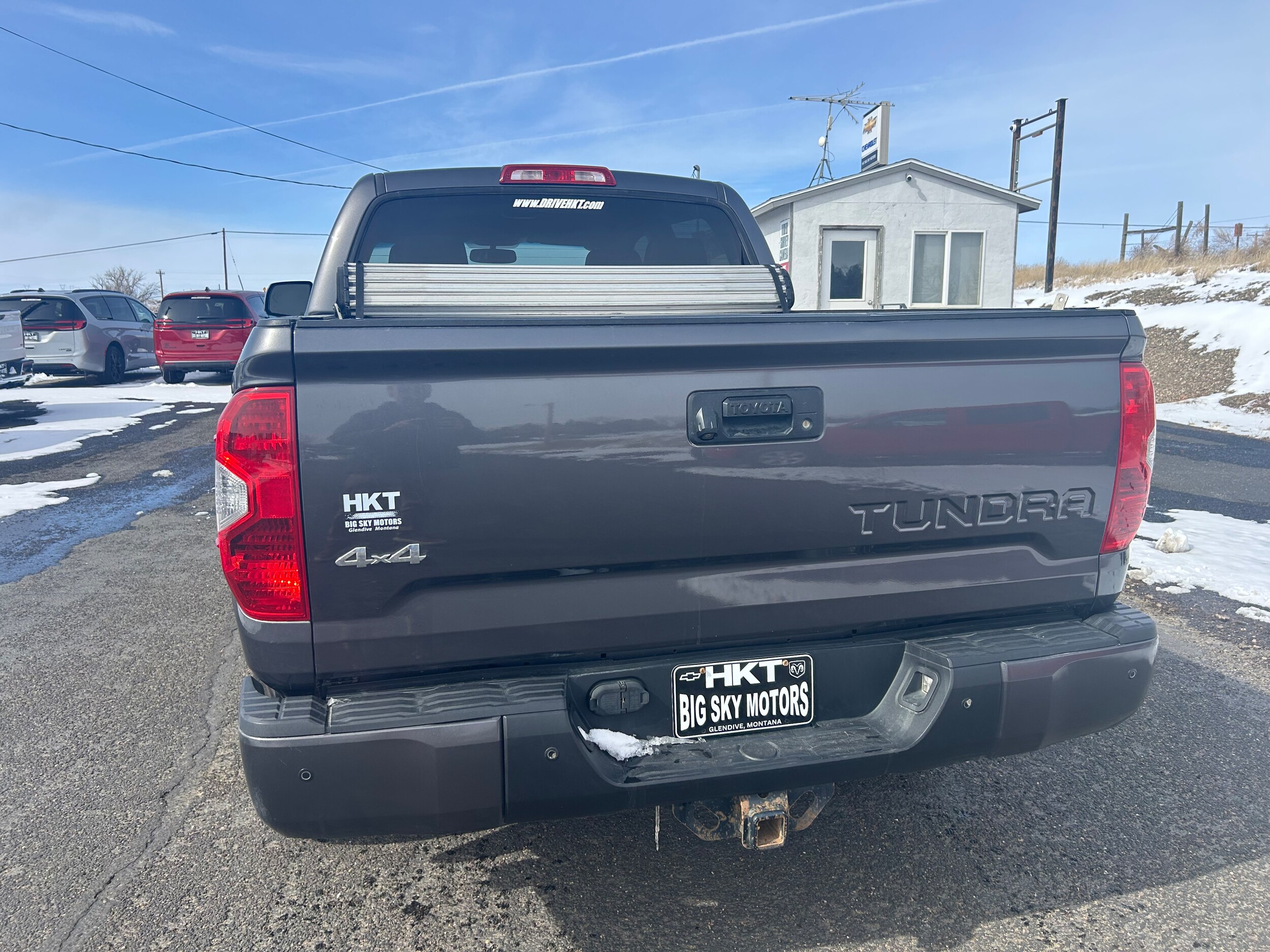 2015 Toyota Tundra 4WD Truck Platinum - Gray exterior view 6