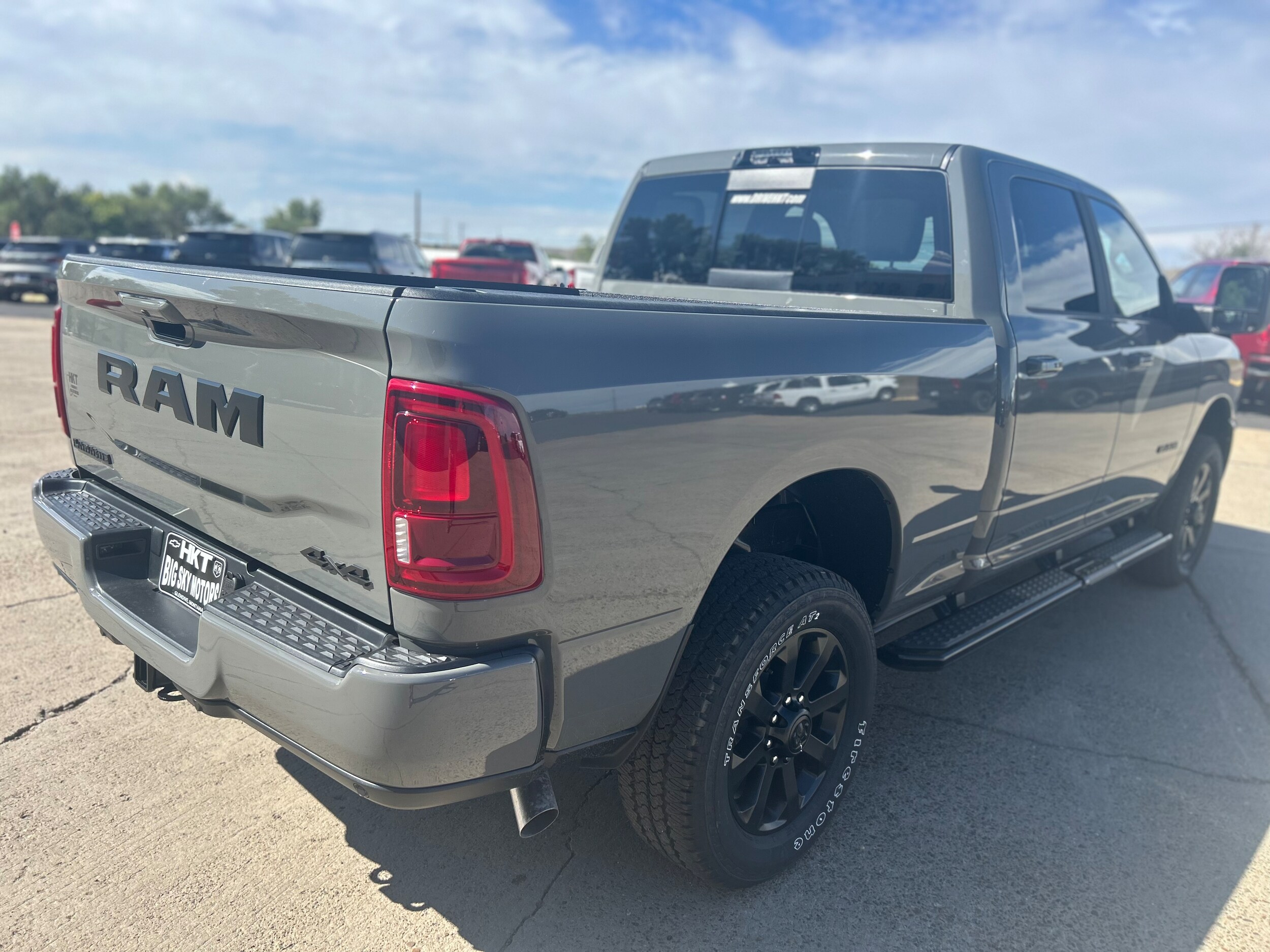 2026 Ram 2500 LARAMIE CREW CAB 4X4 6'4 BOX - Ceramic Gray Clear-Coat  Paint exterior view 5