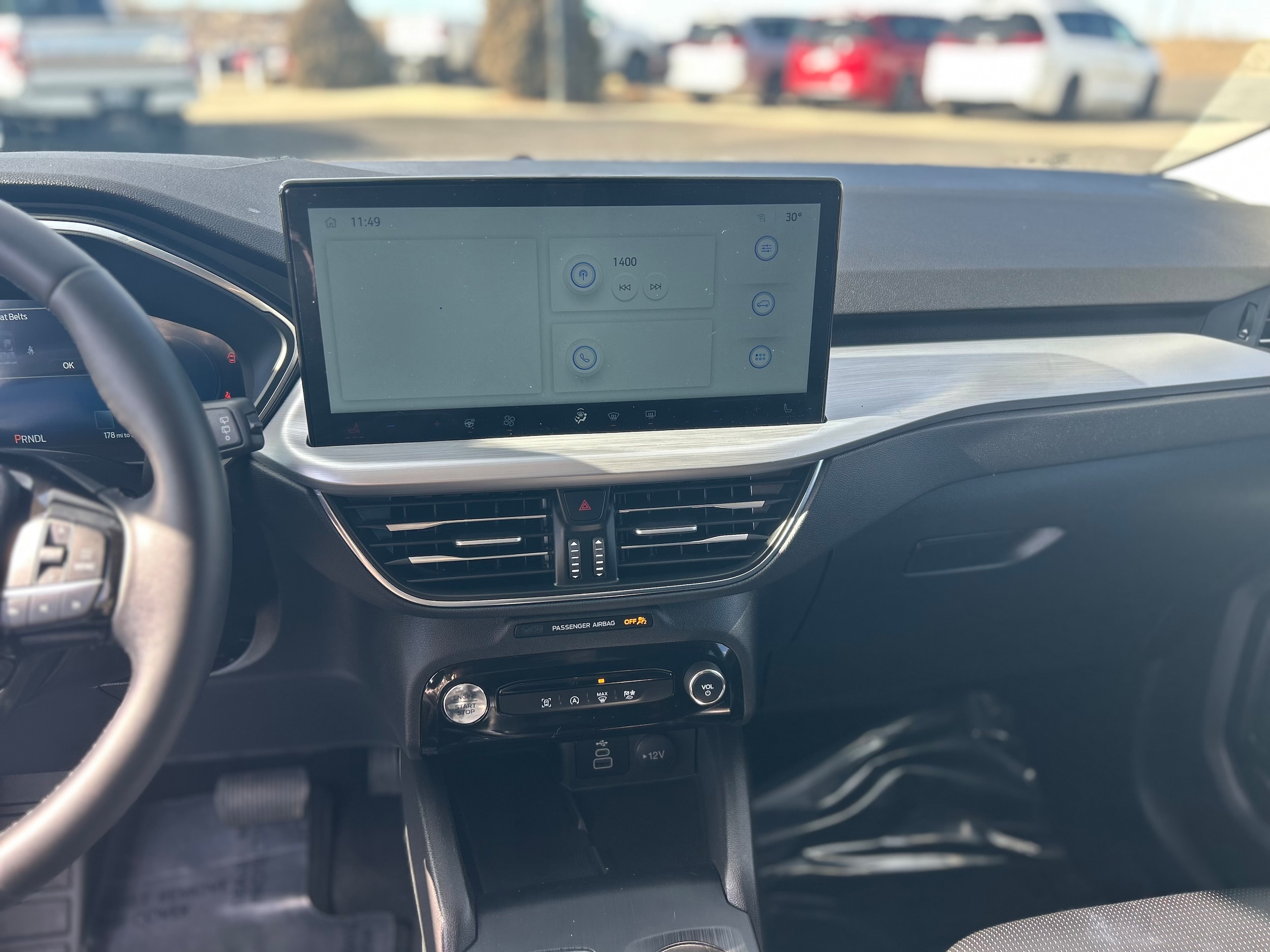 2025 Ford Escape Platinum - White exterior view 8