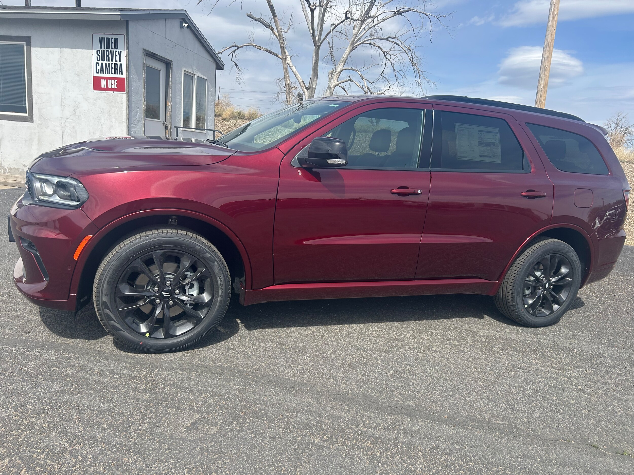2026 Dodge Durango GT PLUS AWD - Octane Red Pearl-Coat Paint exterior view 3