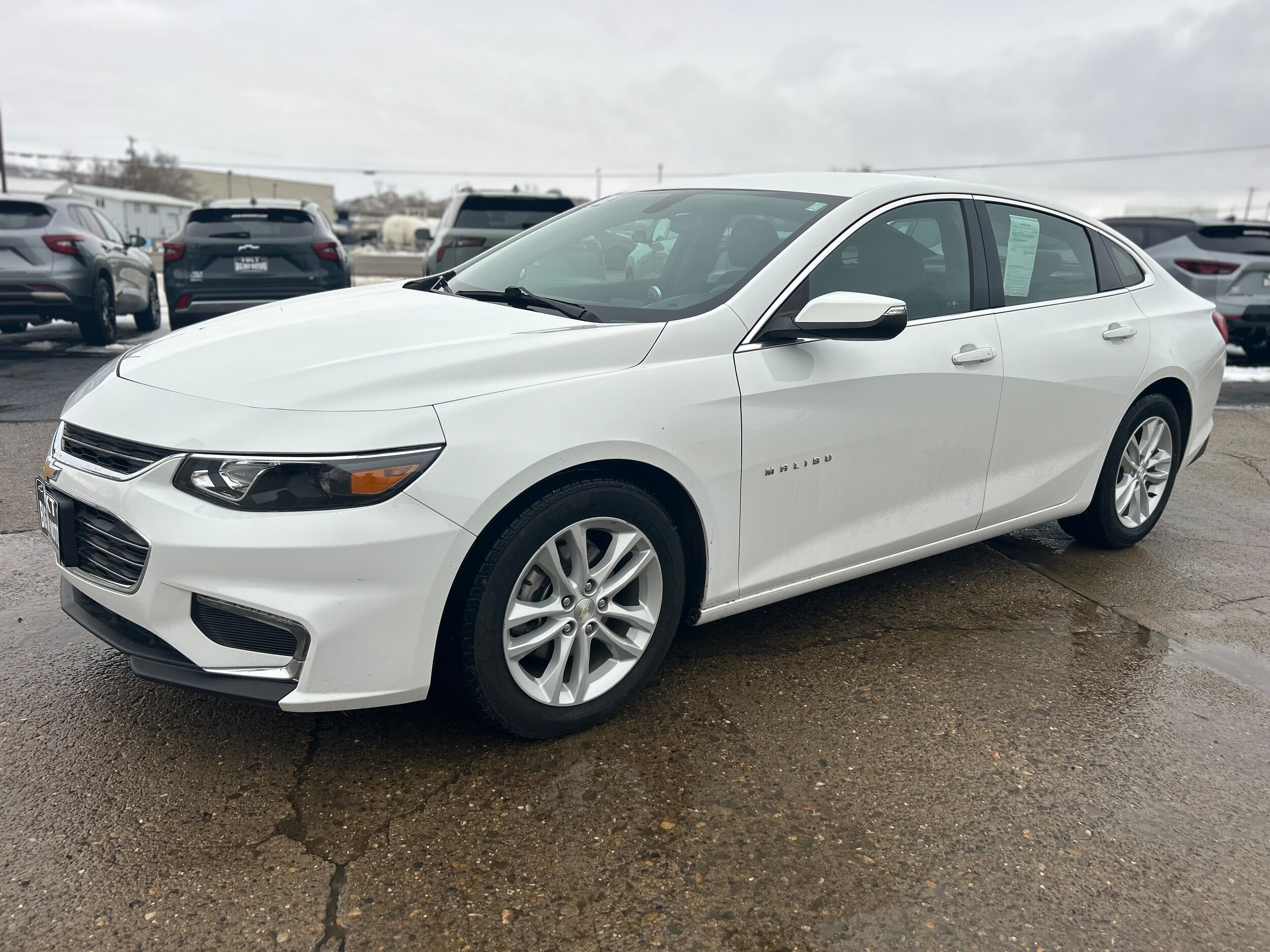 Used 2017 Chevrolet Malibu 1LT with VIN 1G1ZE5STXHF292741 for sale in Glendive, MT