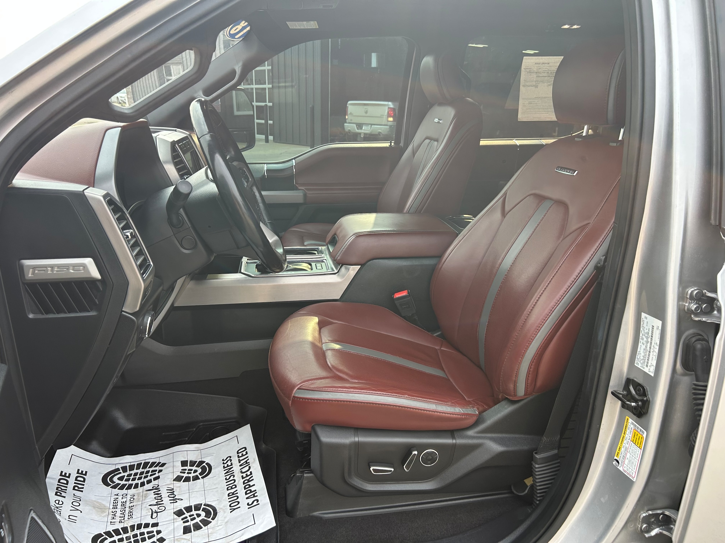 2018 Ford F-150 Plat - Silver exterior view 9