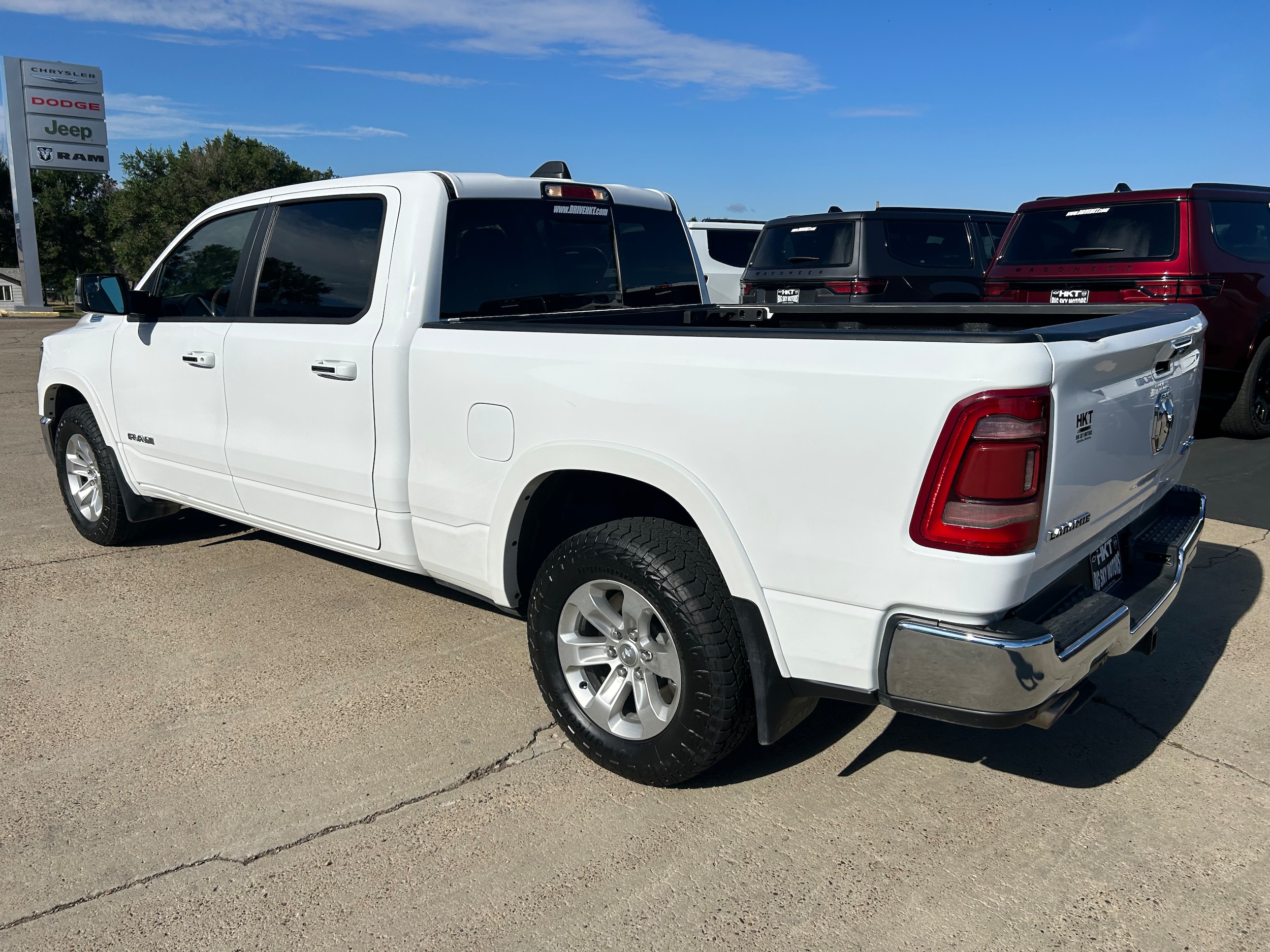 2021 Ram 1500 Laramie - Bright White Clearcoat exterior view 5