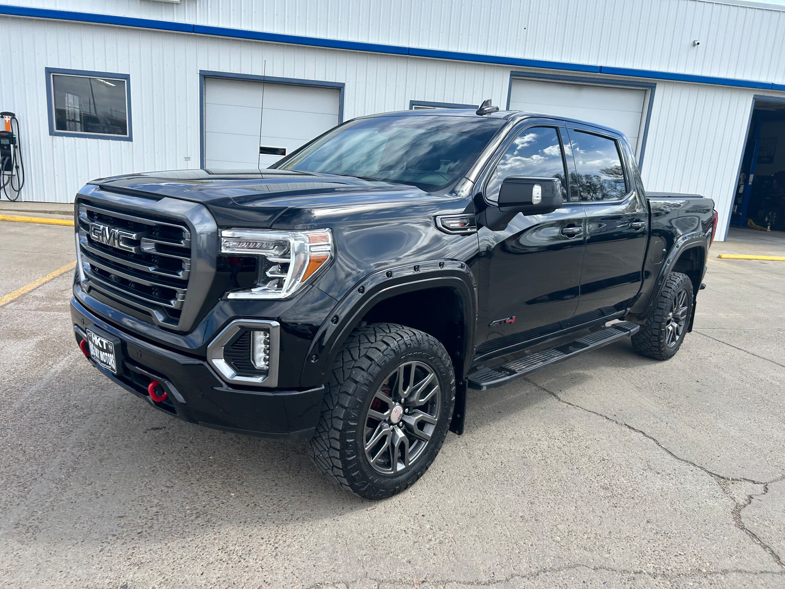 Used 2021 GMC Sierra 1500 AT4 with VIN 1GTU9EET3MZ241933 for sale in Glendive, MT