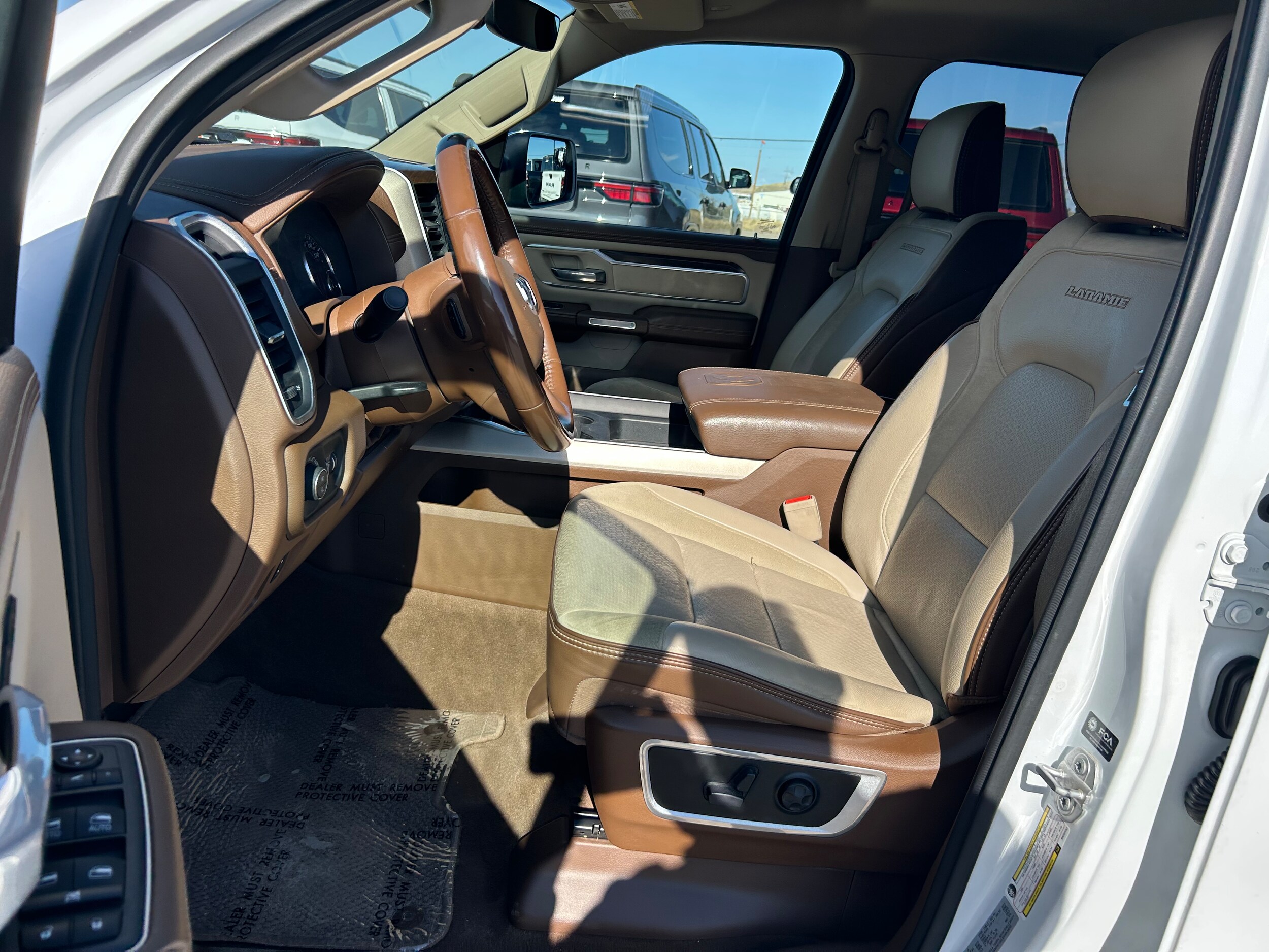 2021 Ram 1500 Laramie - Bright White Clearcoat exterior view 9