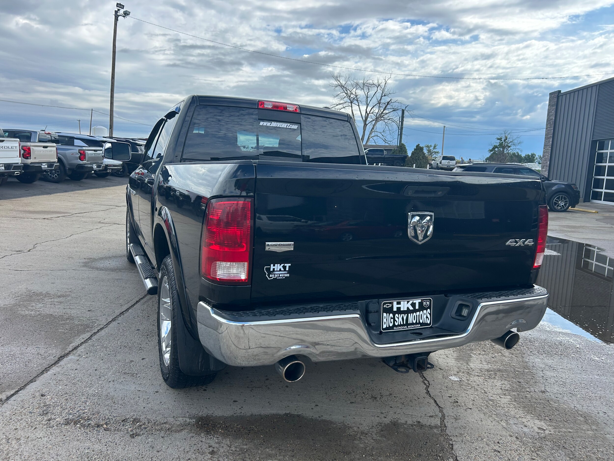 2012 Ram 1500 Laramie - Black exterior view 5