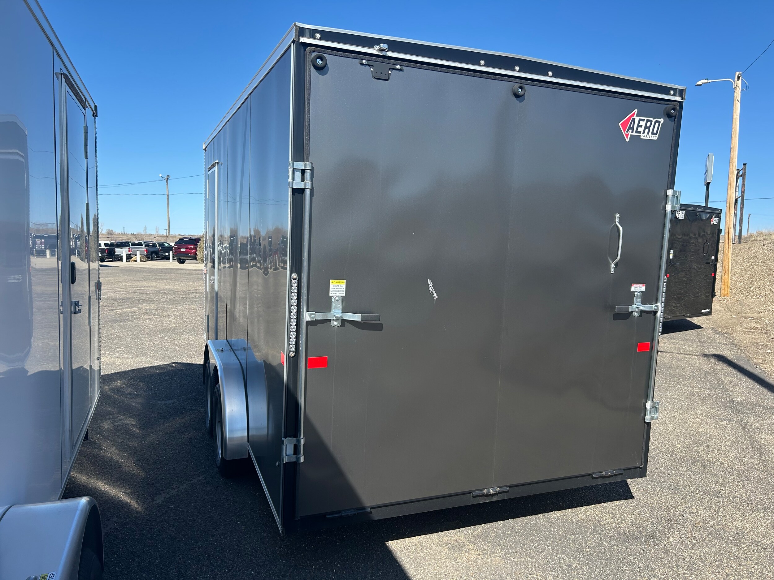 2023 Aero Trlr 7.5X16TA35 - Gray exterior view 2