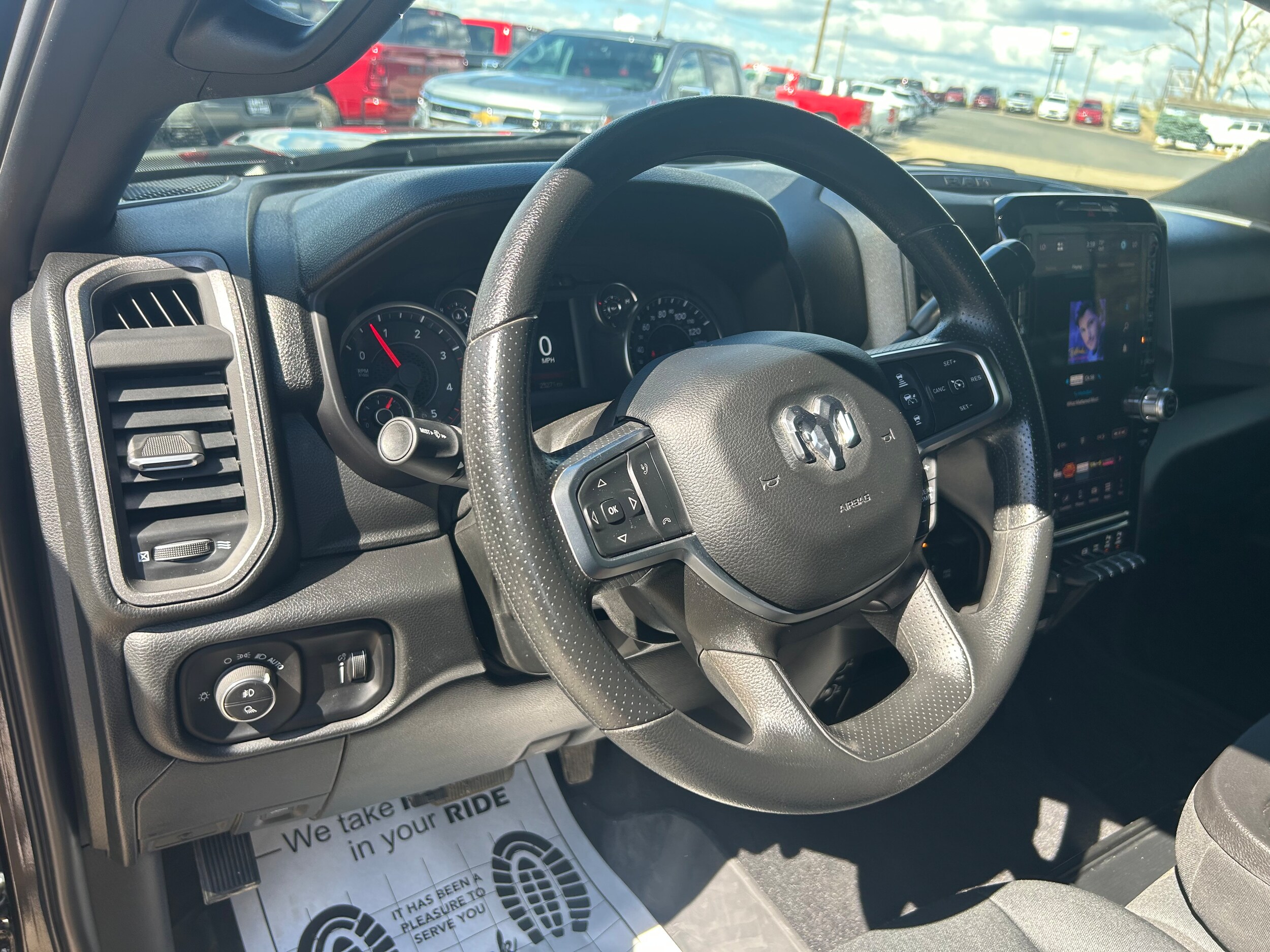 2025 Ram 2500 Tradesman - Diamond Black Crystal Pearlcoat exterior view 7