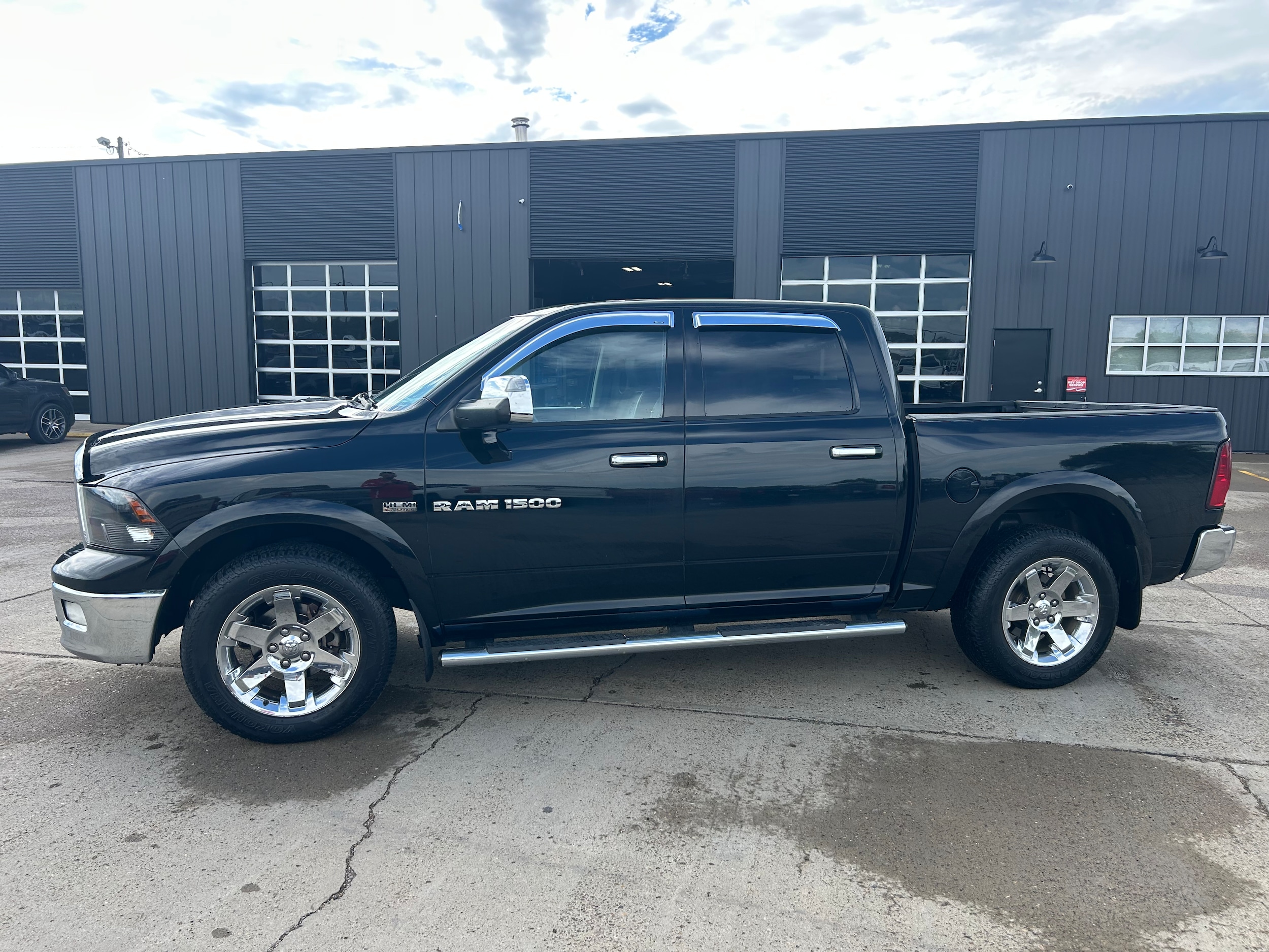 2012 Ram 1500 Laramie - Black exterior view 3