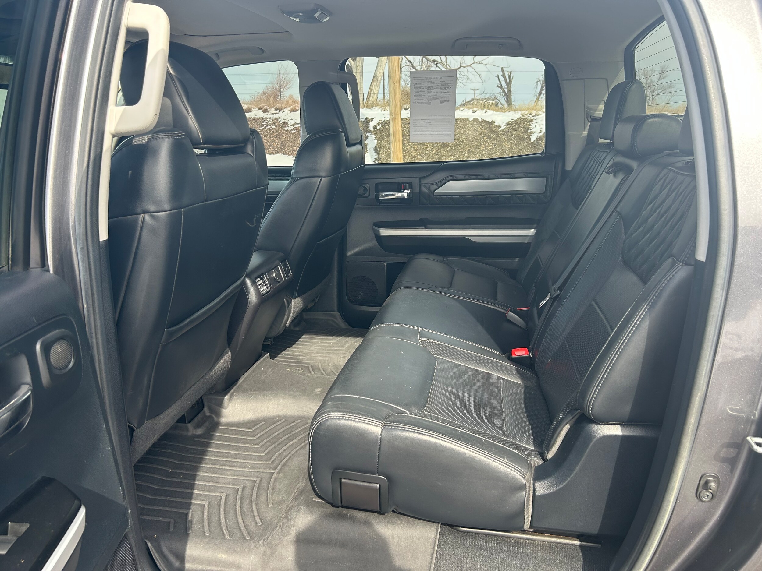 2015 Toyota Tundra 4WD Truck Platinum - Gray exterior view 8