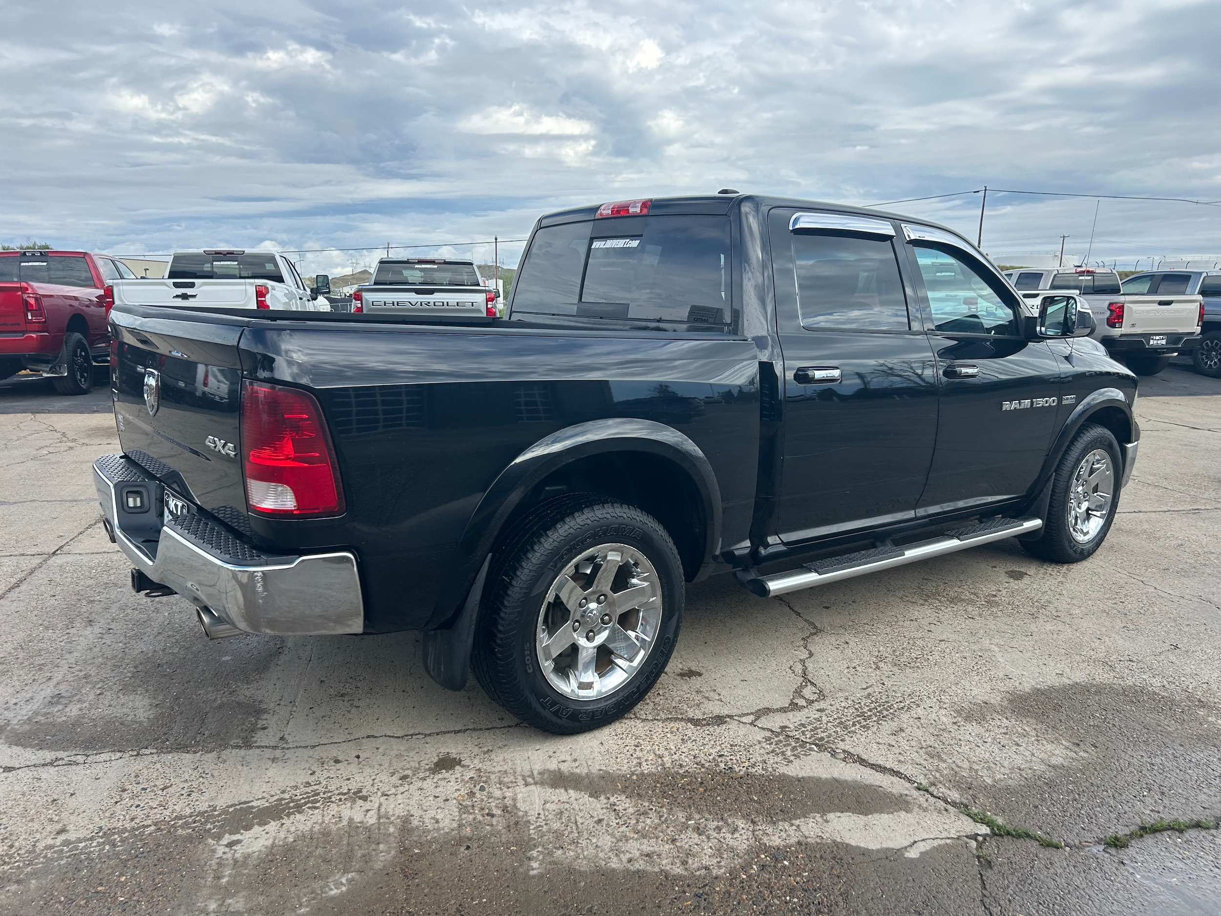 2012 Ram 1500 Laramie - Black exterior view 6