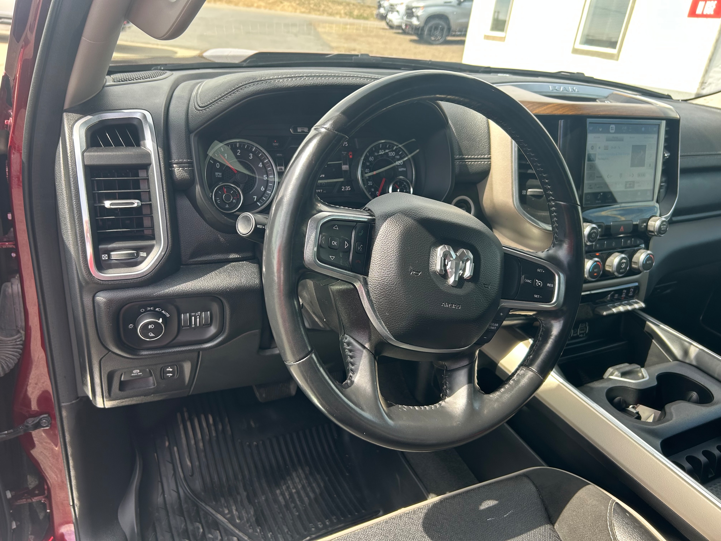 2022 Ram 1500 Laramie - Delmonico Red Pearlcoat exterior view 9
