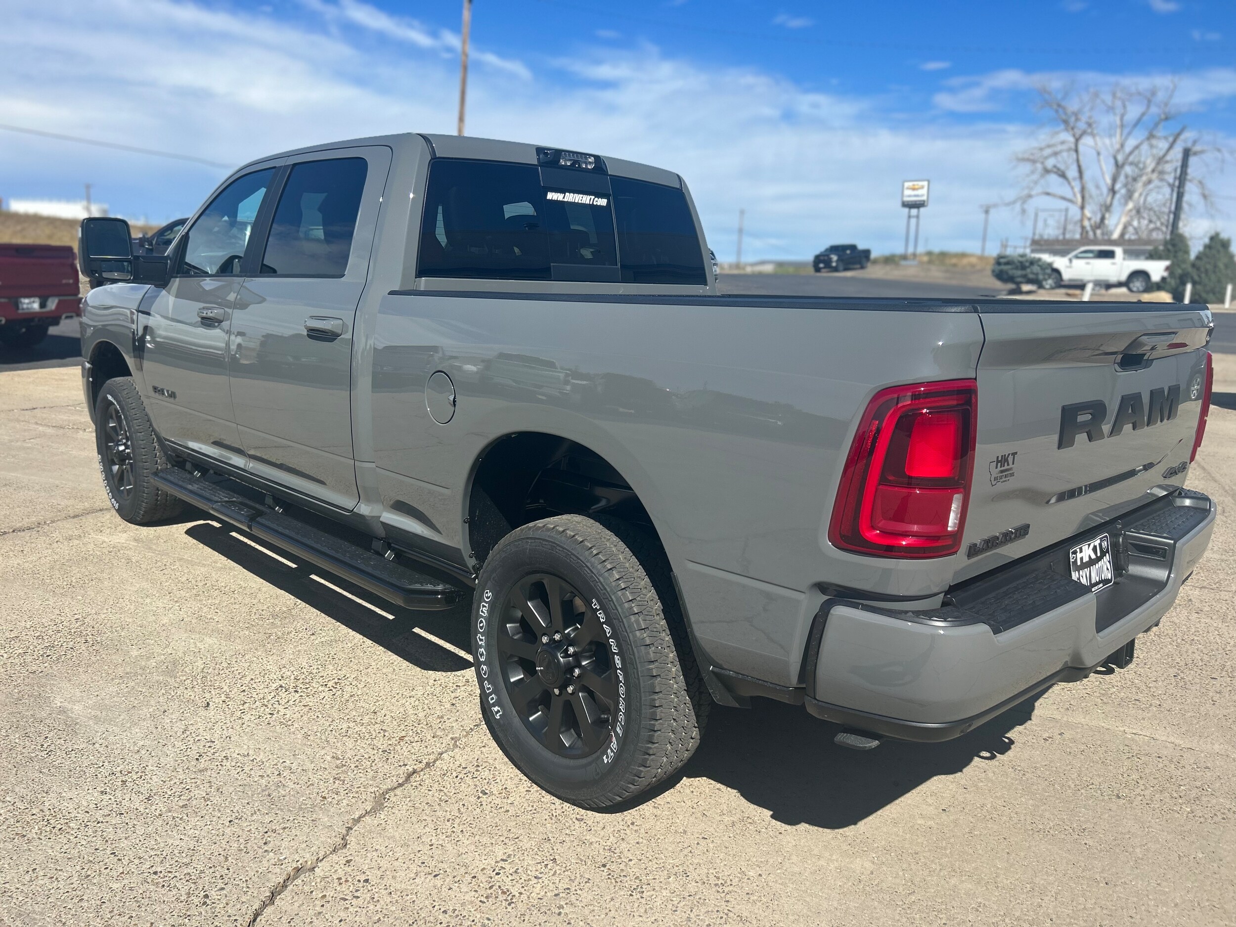 2026 Ram 2500 LARAMIE CREW CAB 4X4 6'4 BOX - Ceramic Gray Clear-Coat  Paint exterior view 3