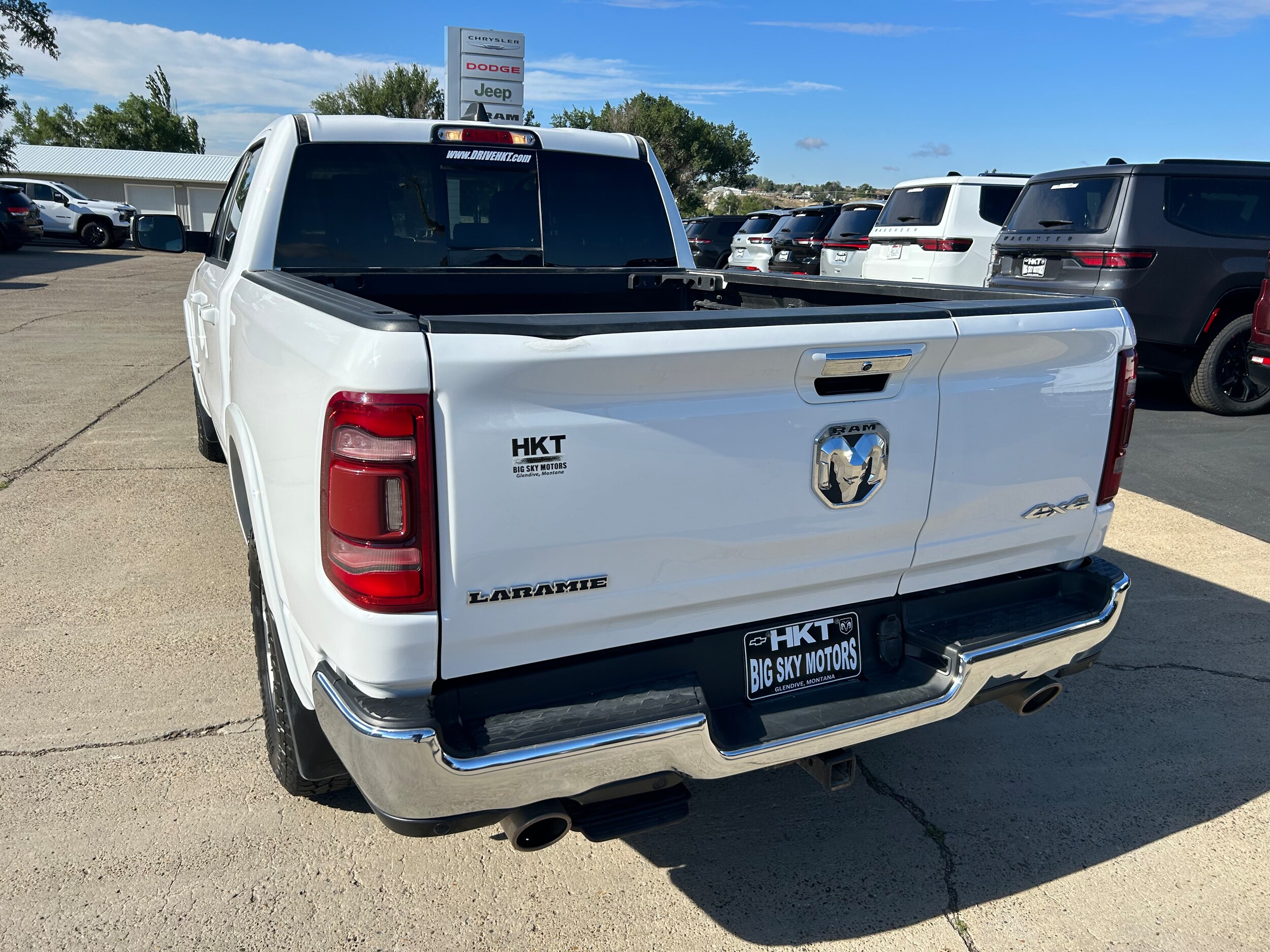 2021 Ram 1500 Laramie - Bright White Clearcoat exterior view 6