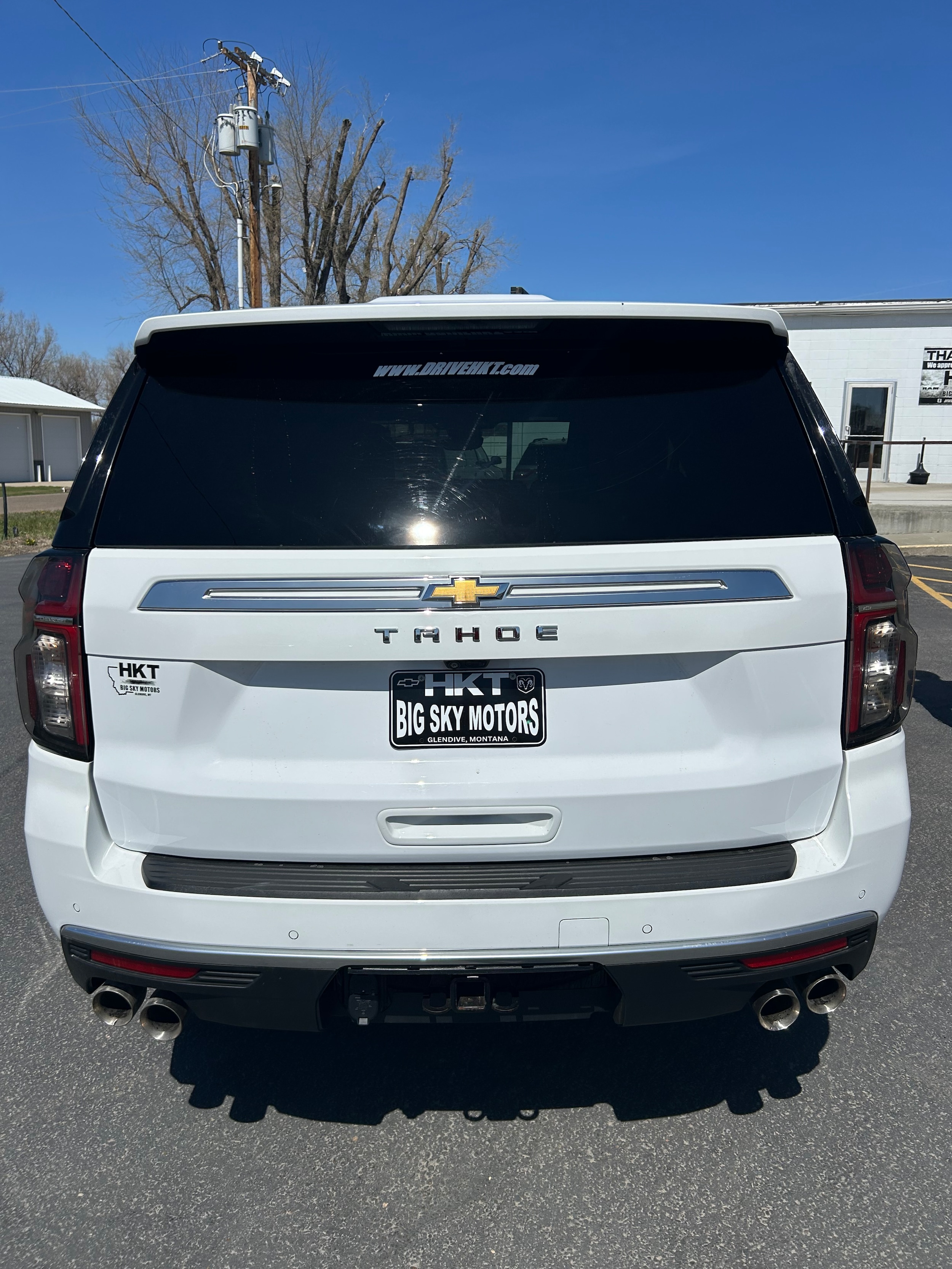 2024 Chevrolet Tahoe High Country - White exterior view 5