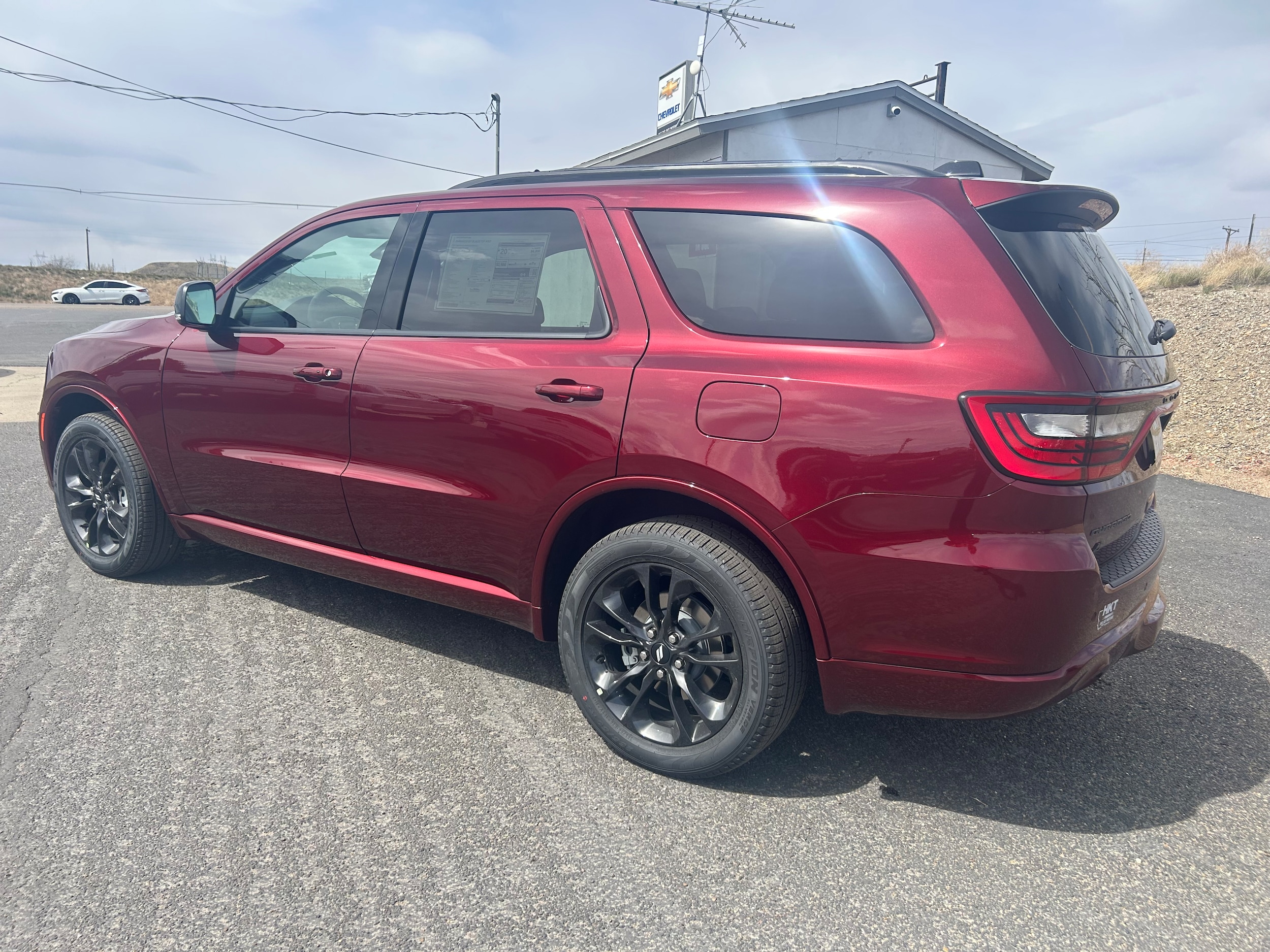 2026 Dodge Durango GT PLUS AWD - Octane Red Pearl-Coat Paint exterior view 4