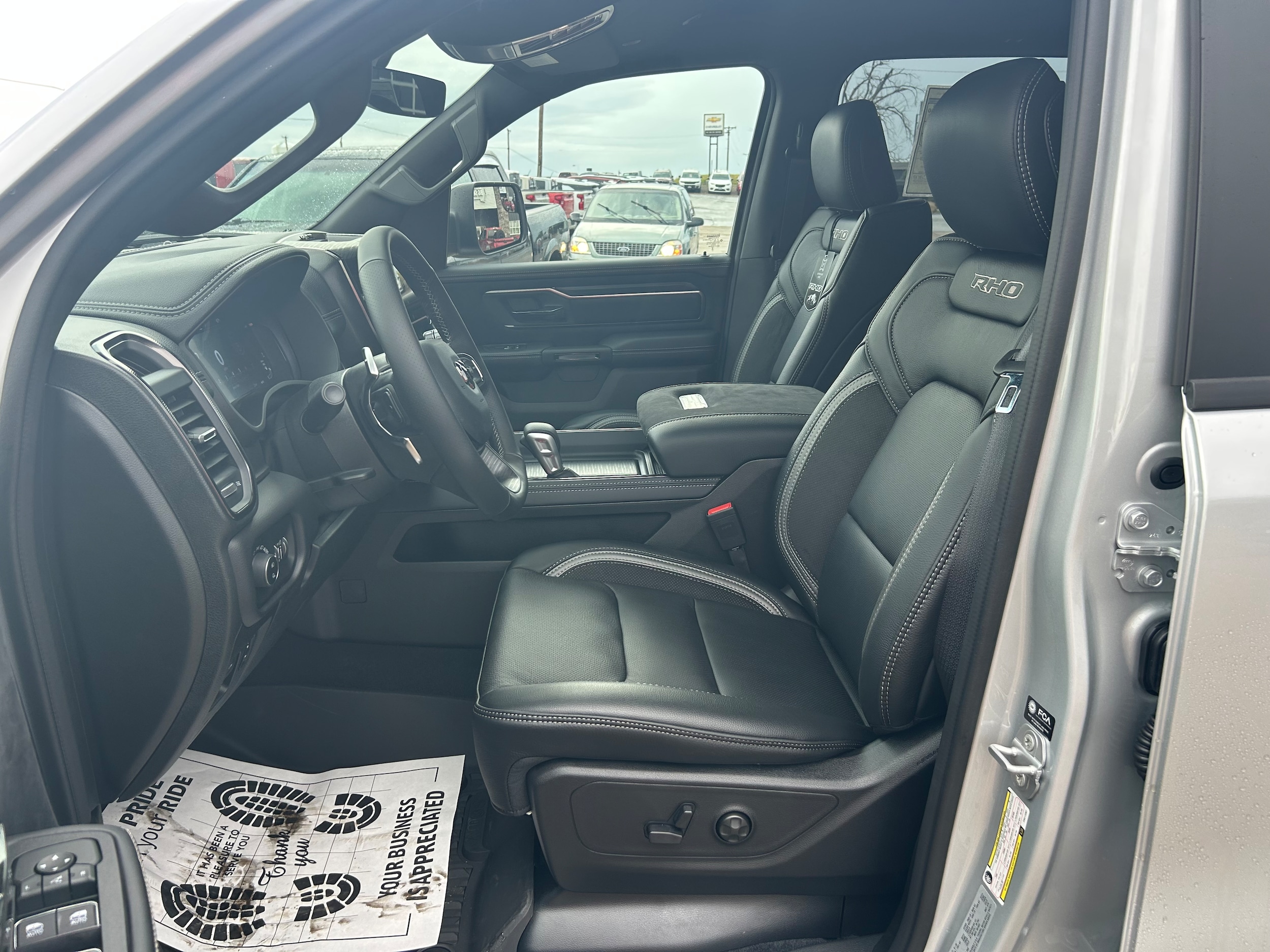 2026 Ram 1500 RHO CREW CAB 4X4 5'7 BOX - Silver Zynith Paint exterior view 8