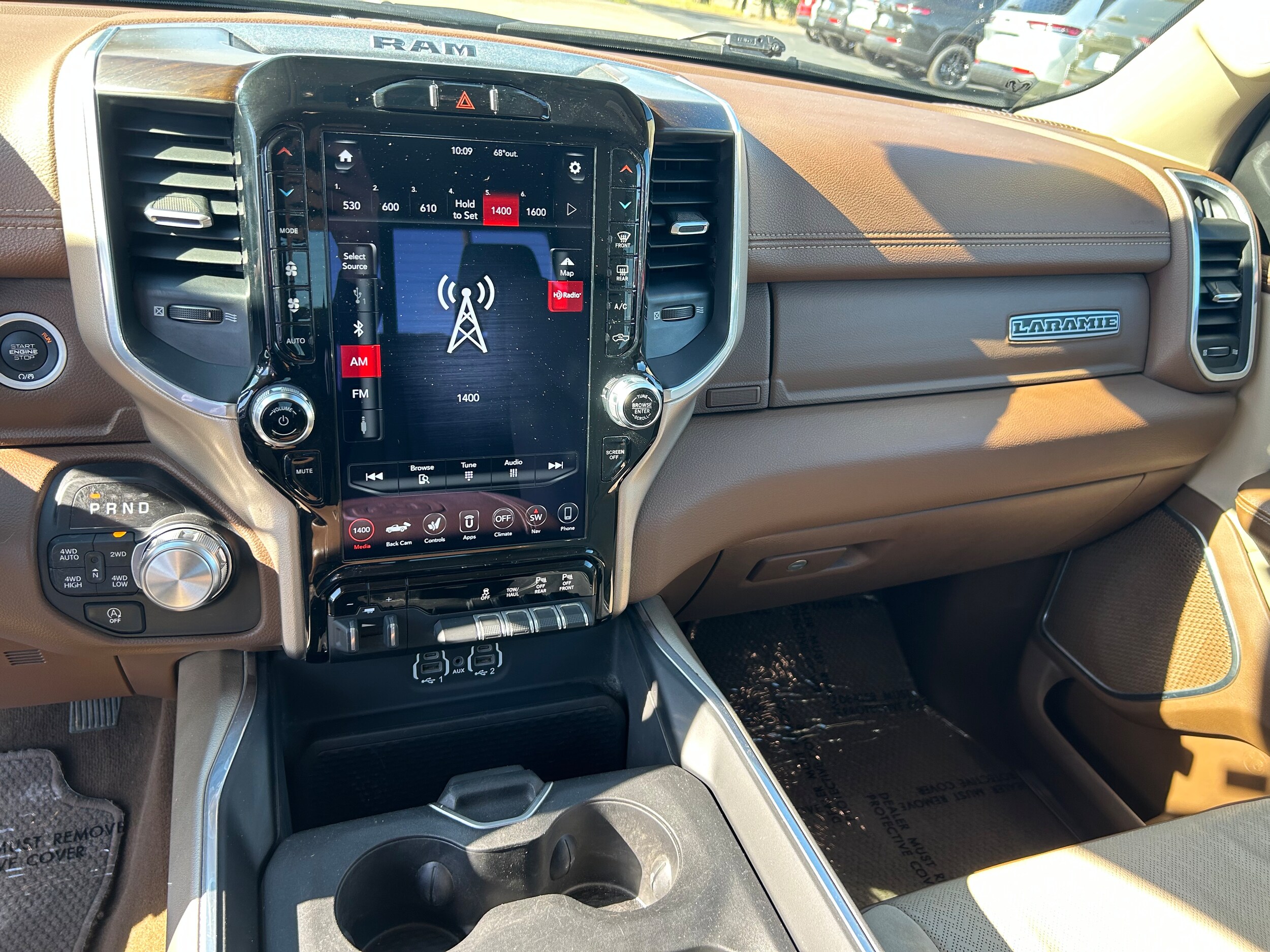 2021 Ram 1500 Laramie - Bright White Clearcoat exterior view 12