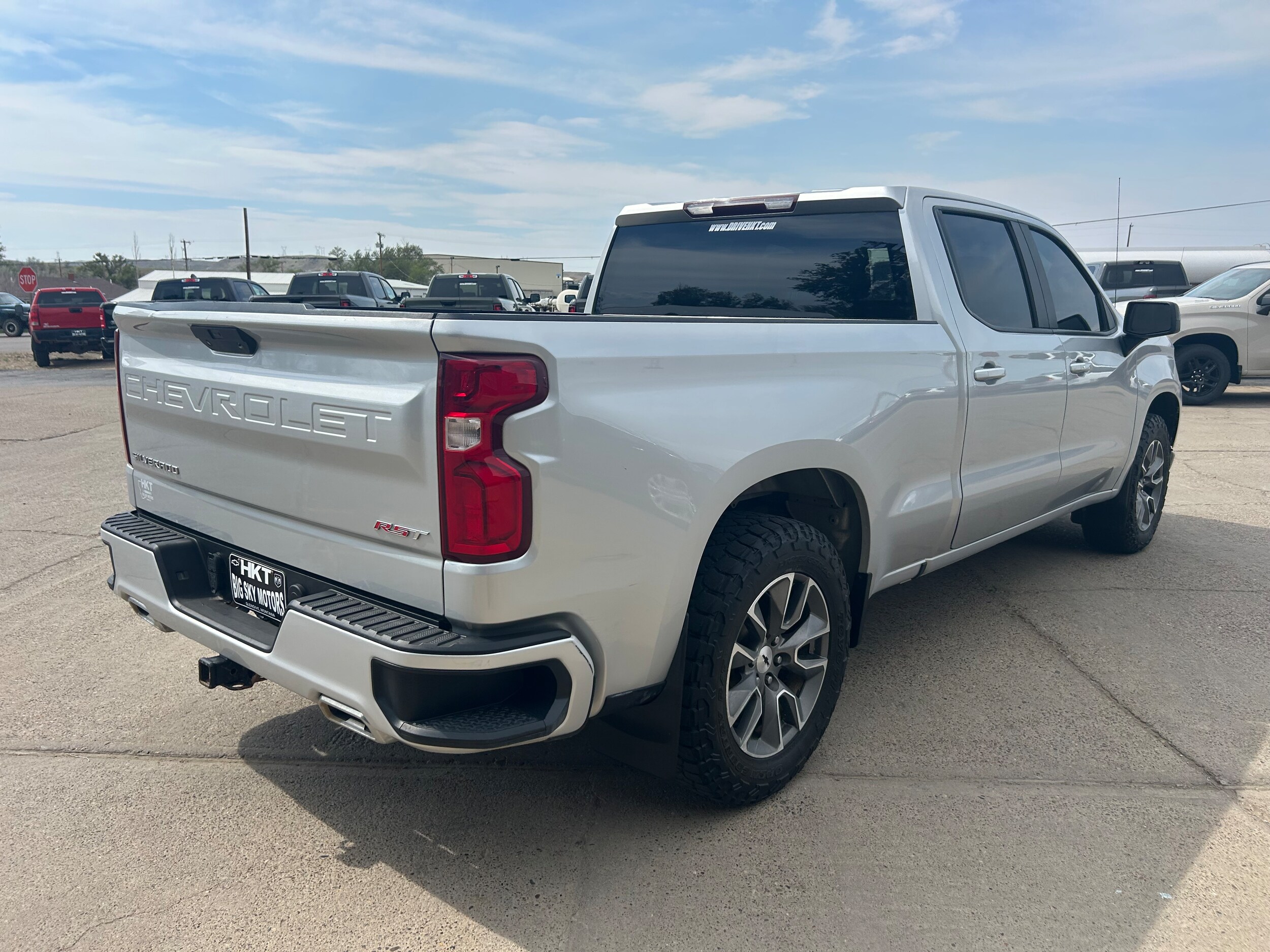 2021 Chevrolet Silverado 1500 RST - Silver Ice Metallic exterior view 4