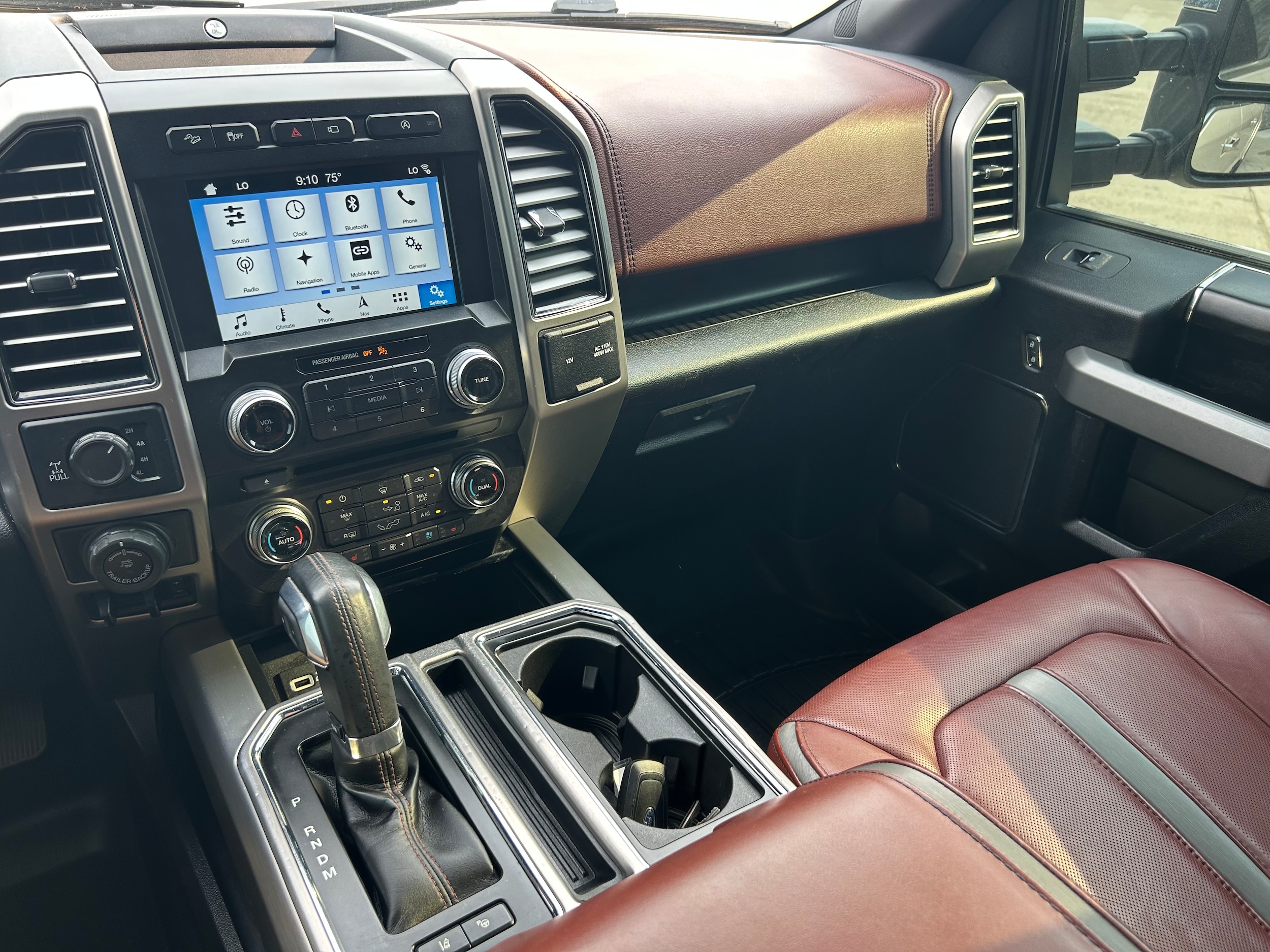 2018 Ford F-150 Plat - Silver exterior view 13
