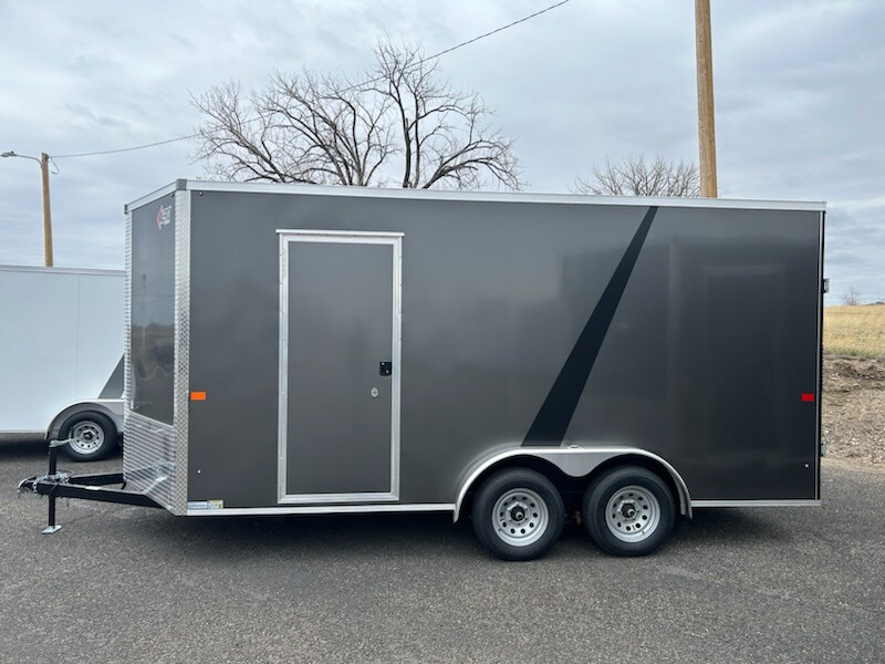 2023 Aero Trlr 7.5X16TA35 - Gray exterior view 2