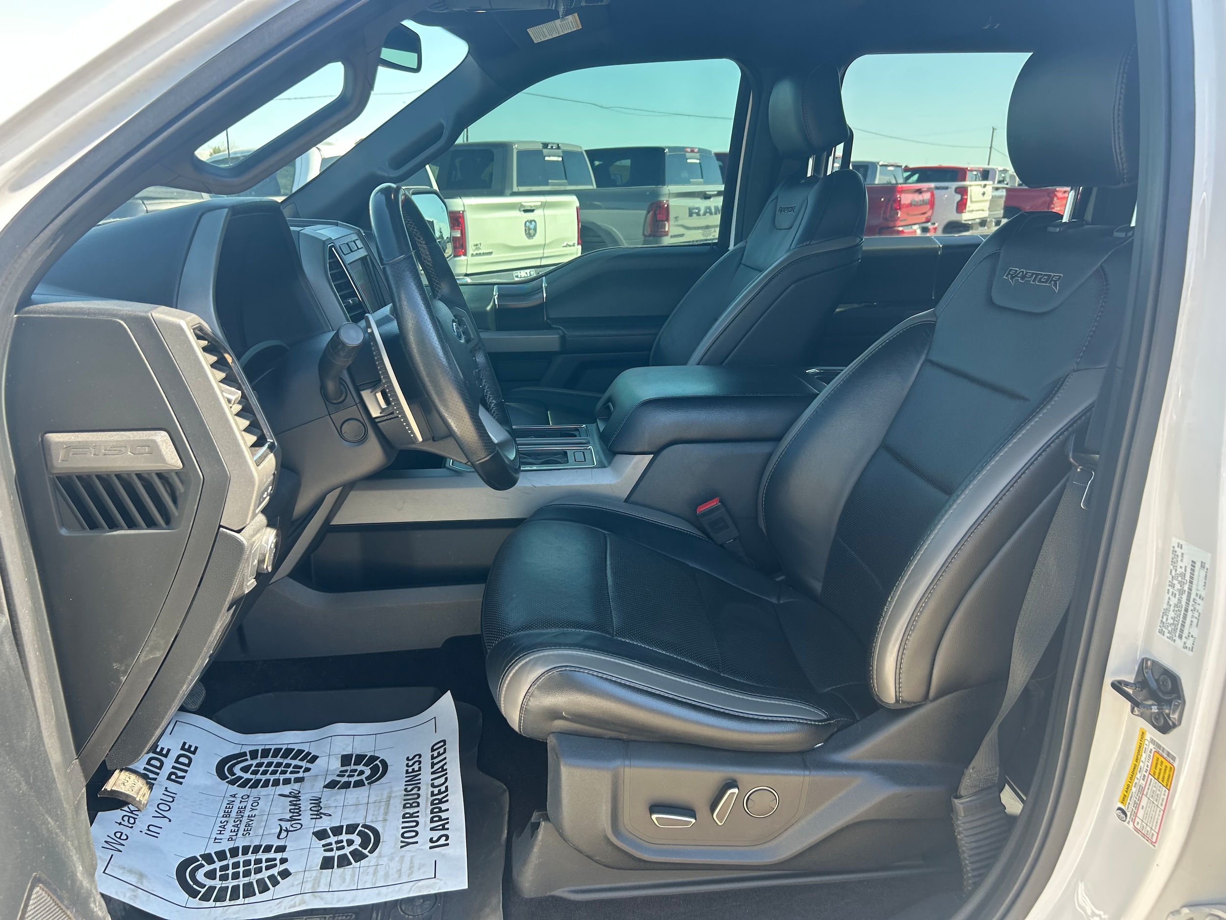 2018 Ford F-150 Raptor - White exterior view 8
