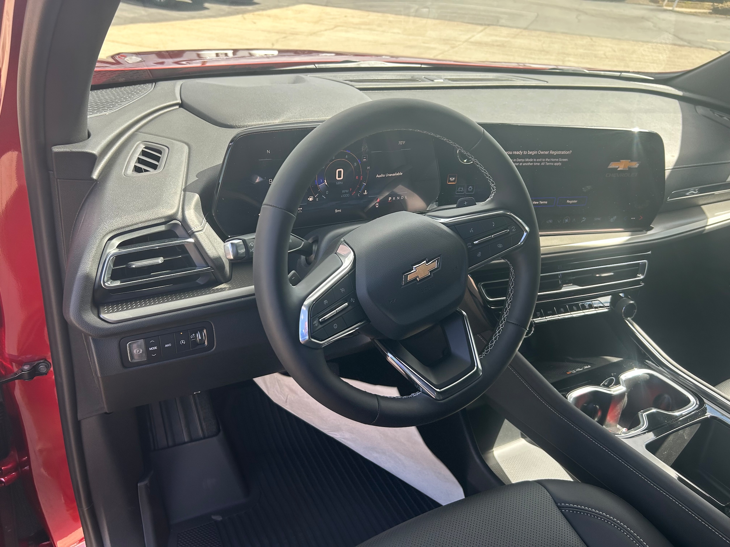 2026 Chevrolet Traverse LT - Radiant Red Tintcoat exterior view 9
