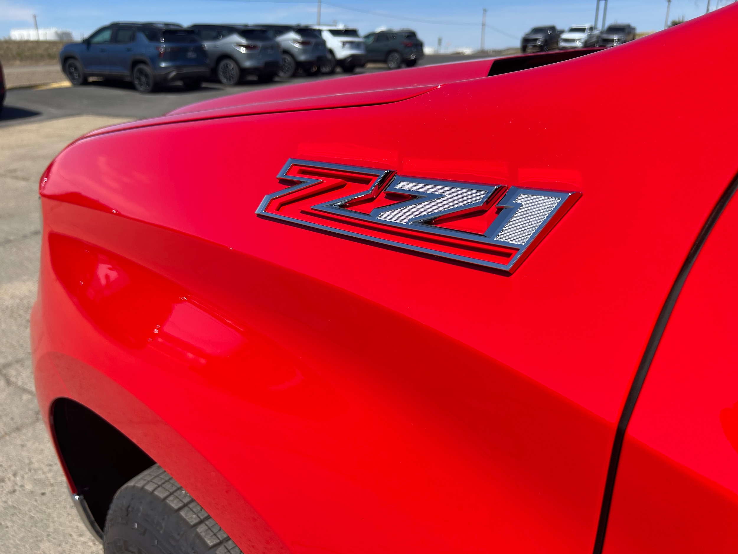 2026 Chevrolet Silverado 1500 LT - Red Hot exterior view 13