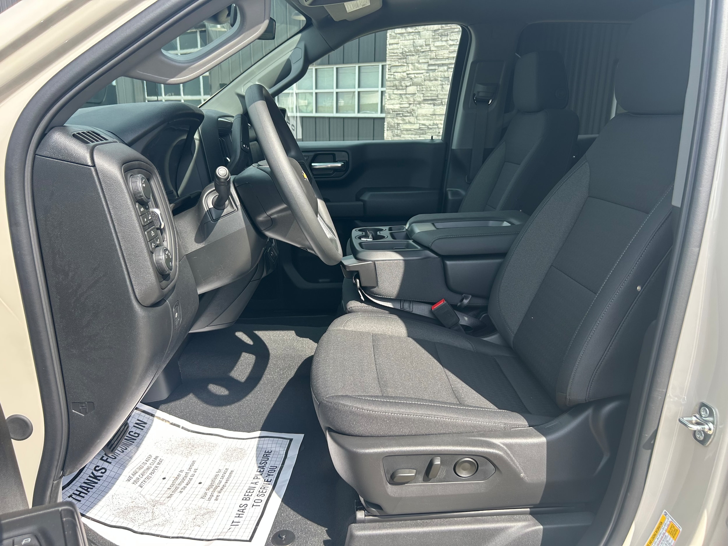 2026 Chevrolet Silverado 1500 Custom - White Sands exterior view 7