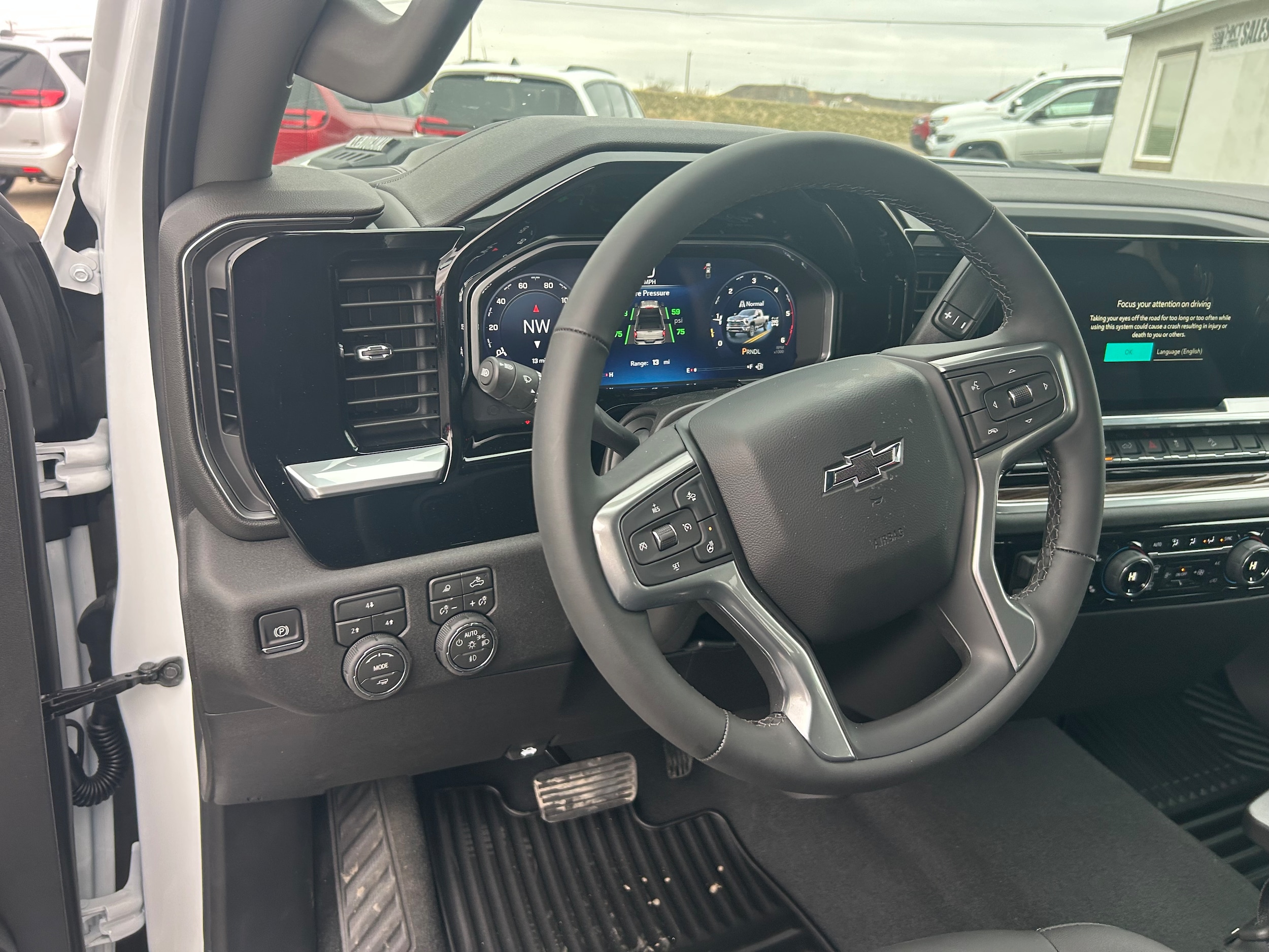 2026 Chevrolet Silverado 3500 HD LT - Summit White exterior view 9
