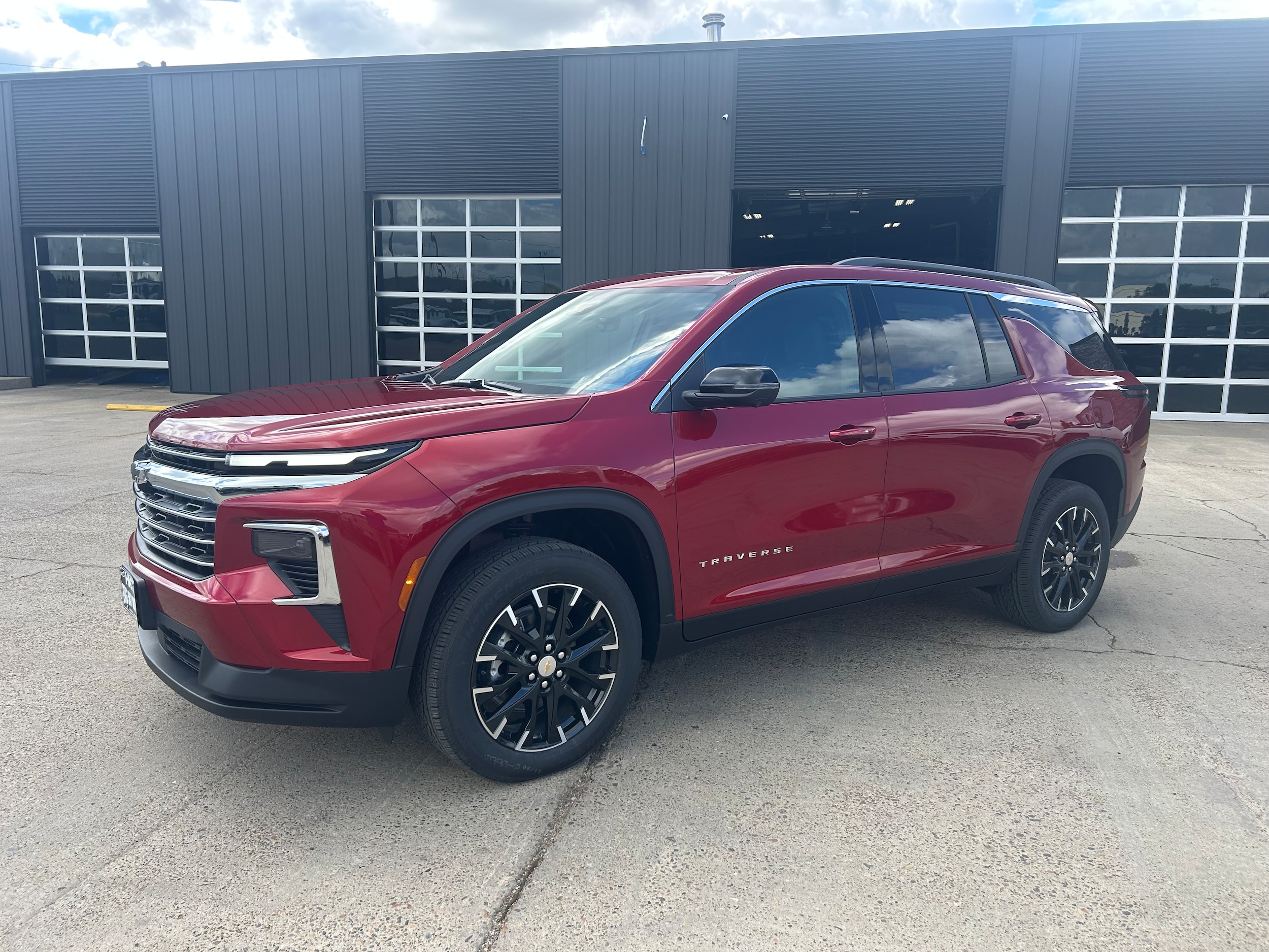 2026 Chevrolet Traverse LT - Radiant Red Tintcoat exterior view 2