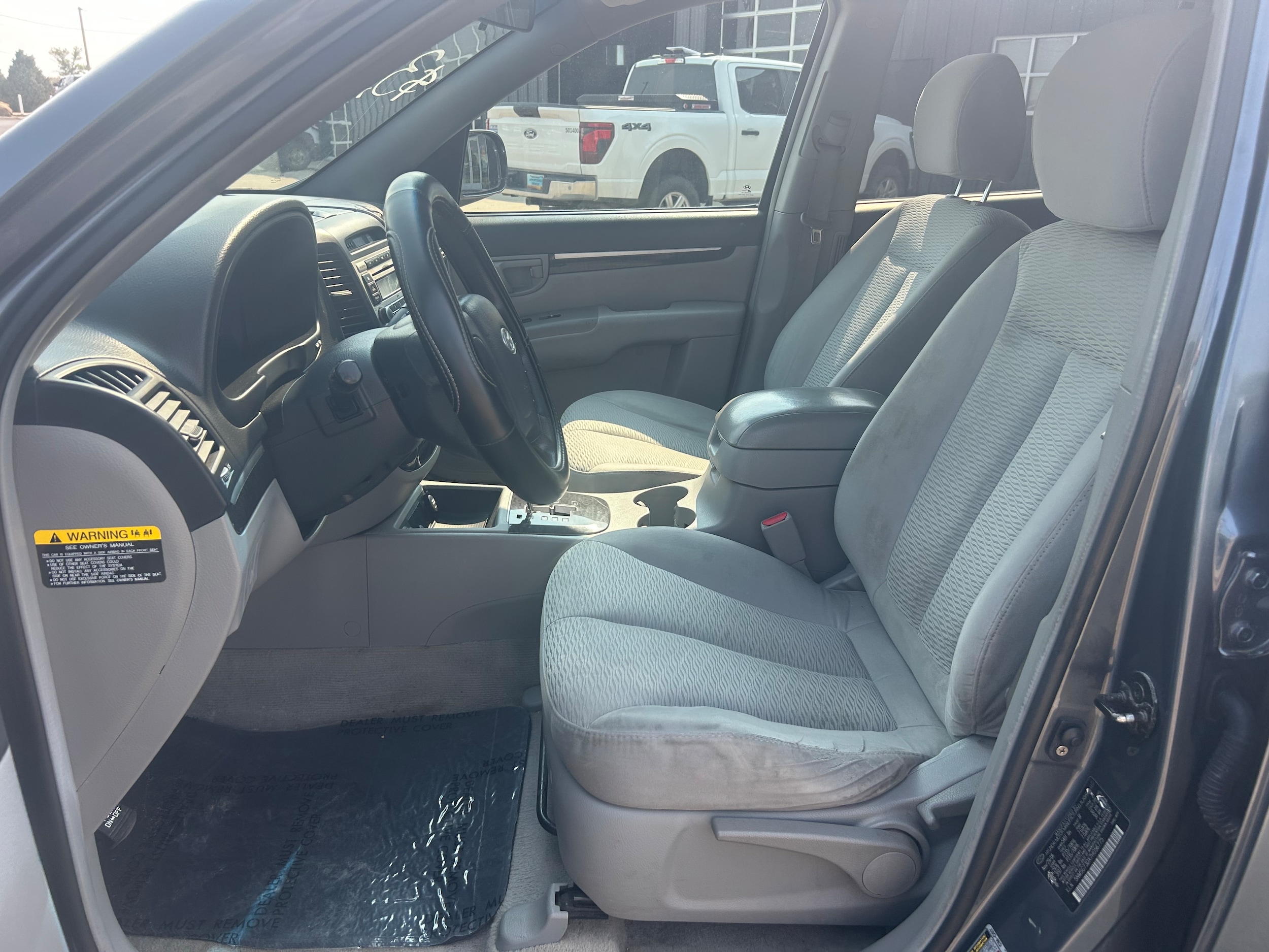 2007 Hyundai Santa Fe GLS - Blue exterior view 5