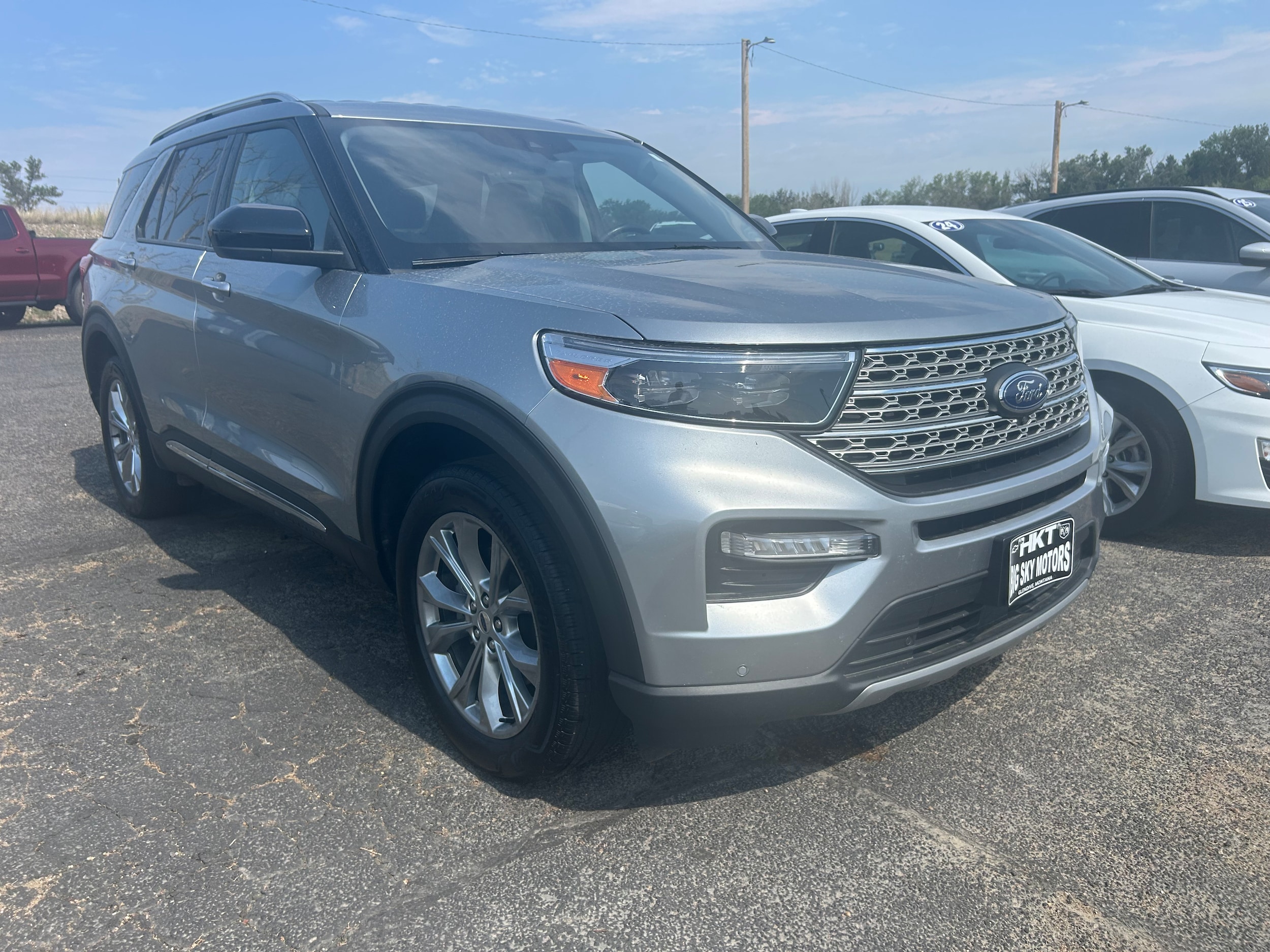 Gray 2024 Ford Explorer SUV / Crossover All-Wheel Drive Automatic