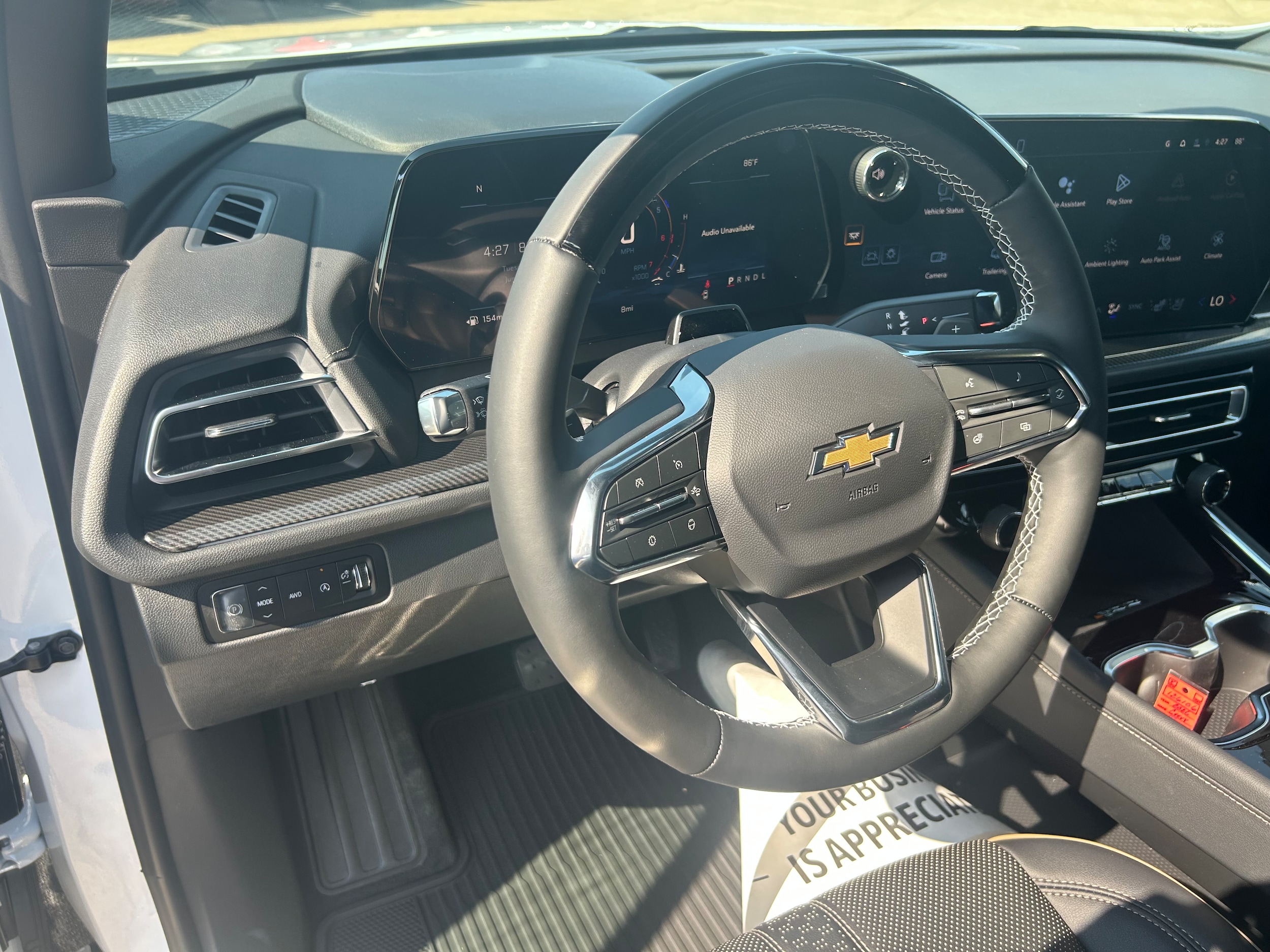 2026 Chevrolet Traverse High Country - Polar White Tricoat exterior view 10