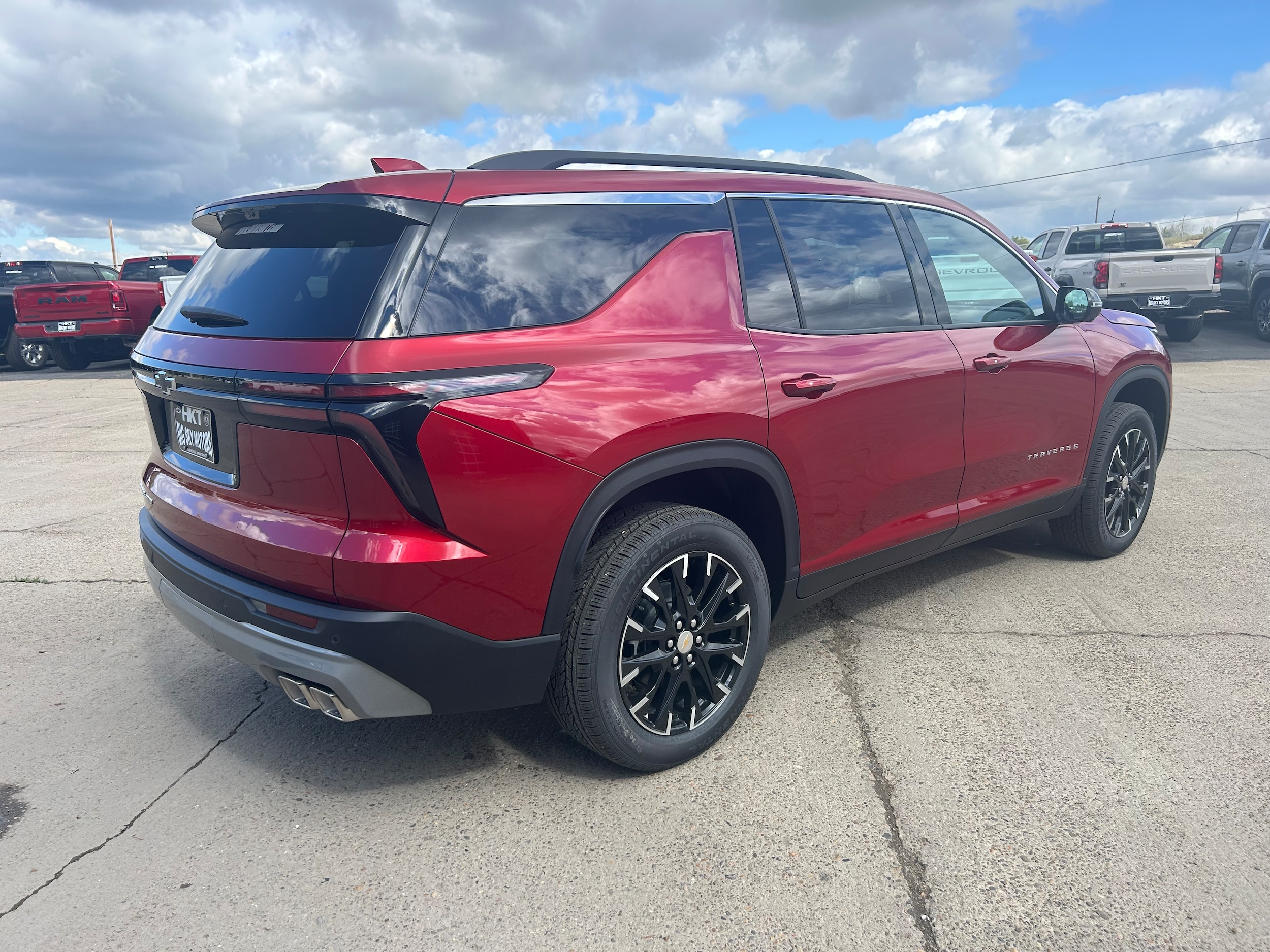 2026 Chevrolet Traverse LT - Radiant Red Tintcoat exterior view 6