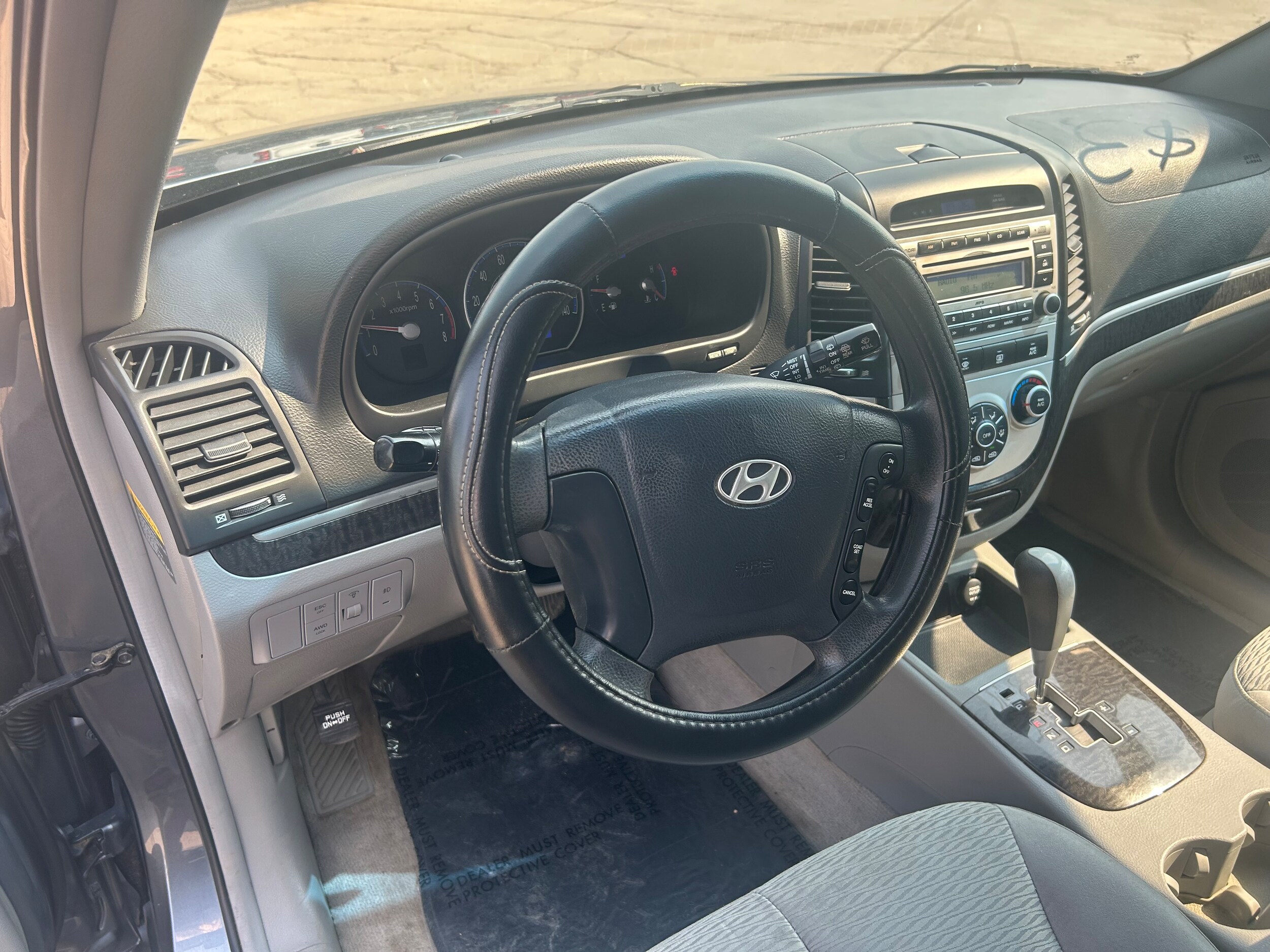 2007 Hyundai Santa Fe GLS - Blue exterior view 7