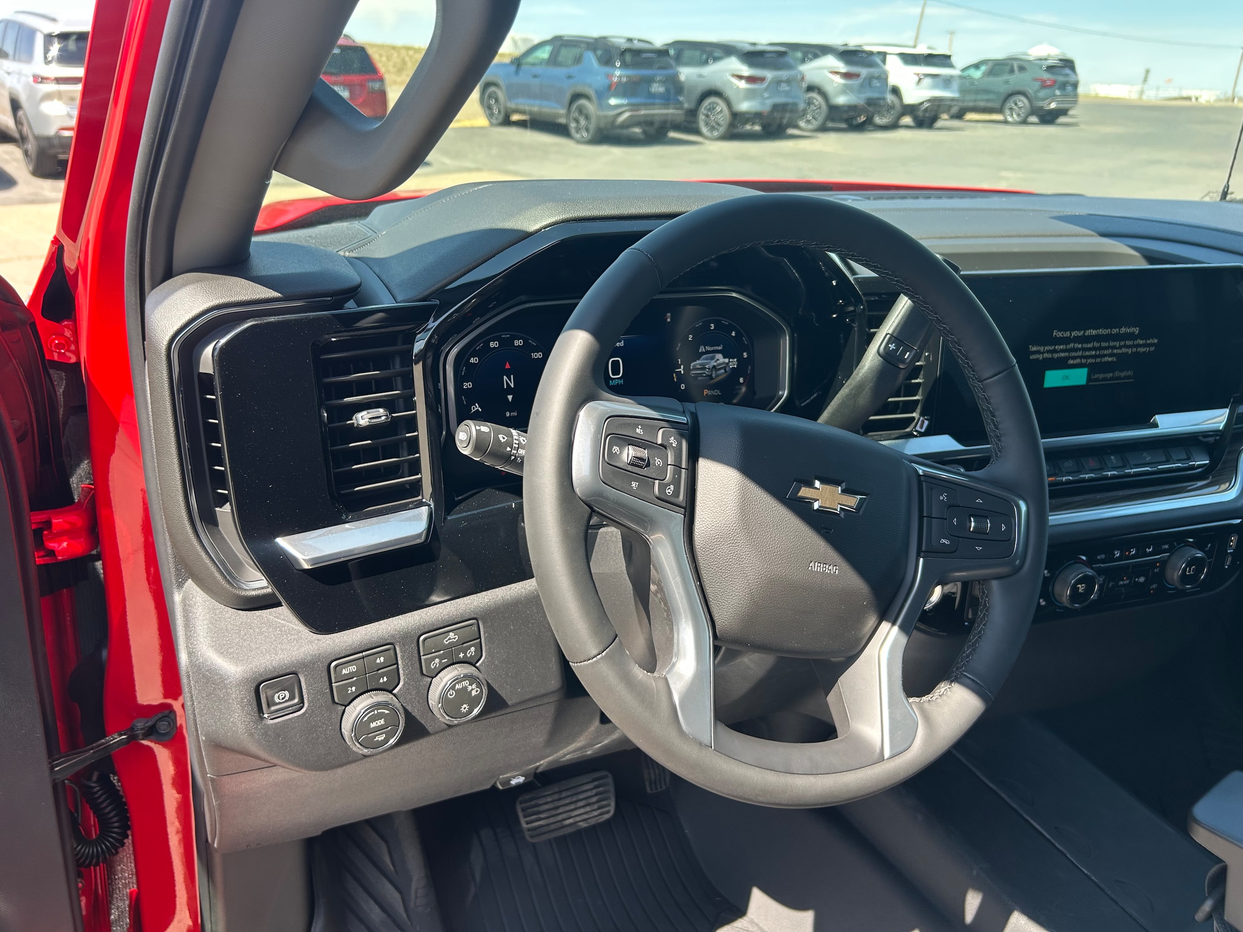 2026 Chevrolet Silverado 1500 LT - Red Hot exterior view 10