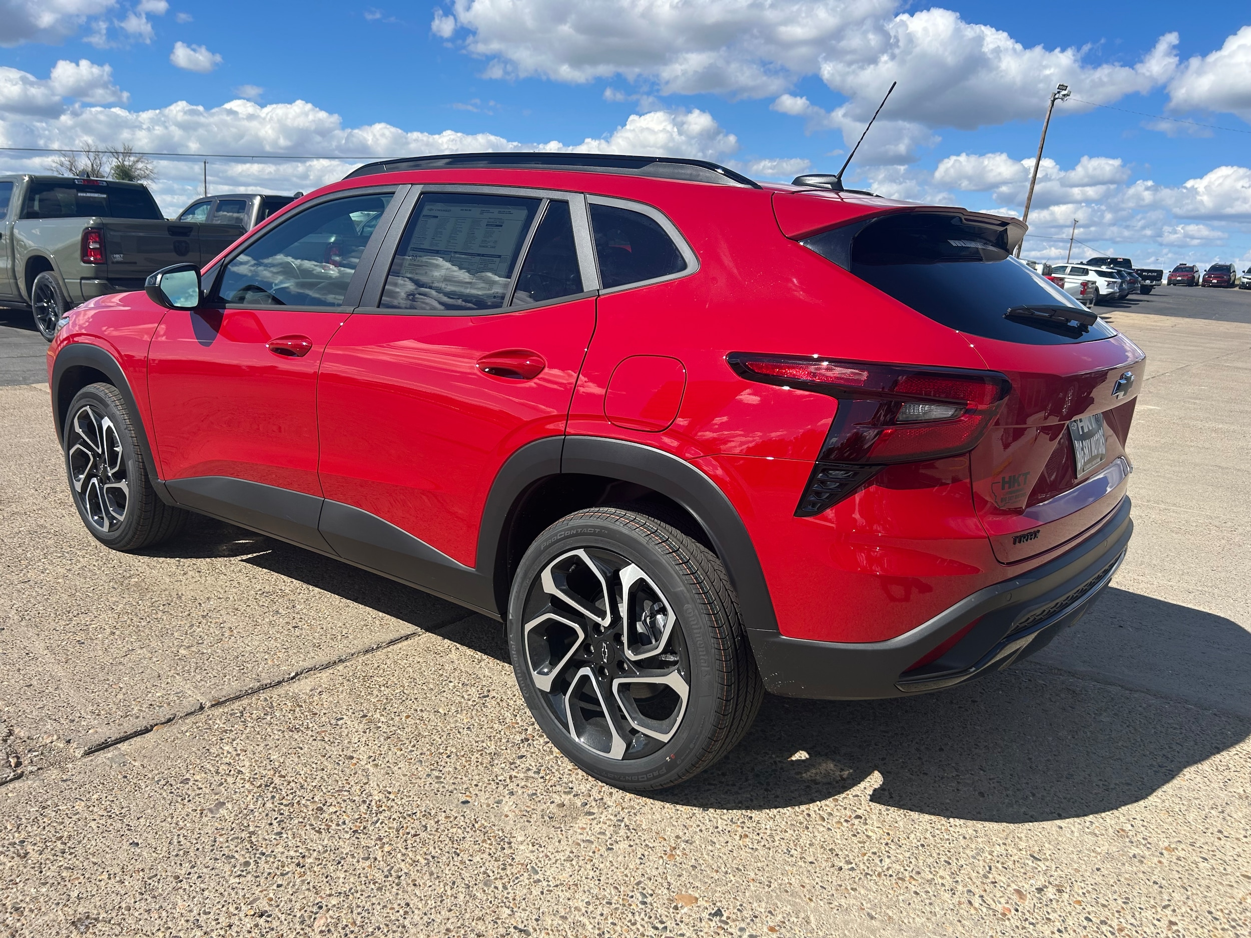 2026 Chevrolet Trax 2RS - Apex Red exterior view 4