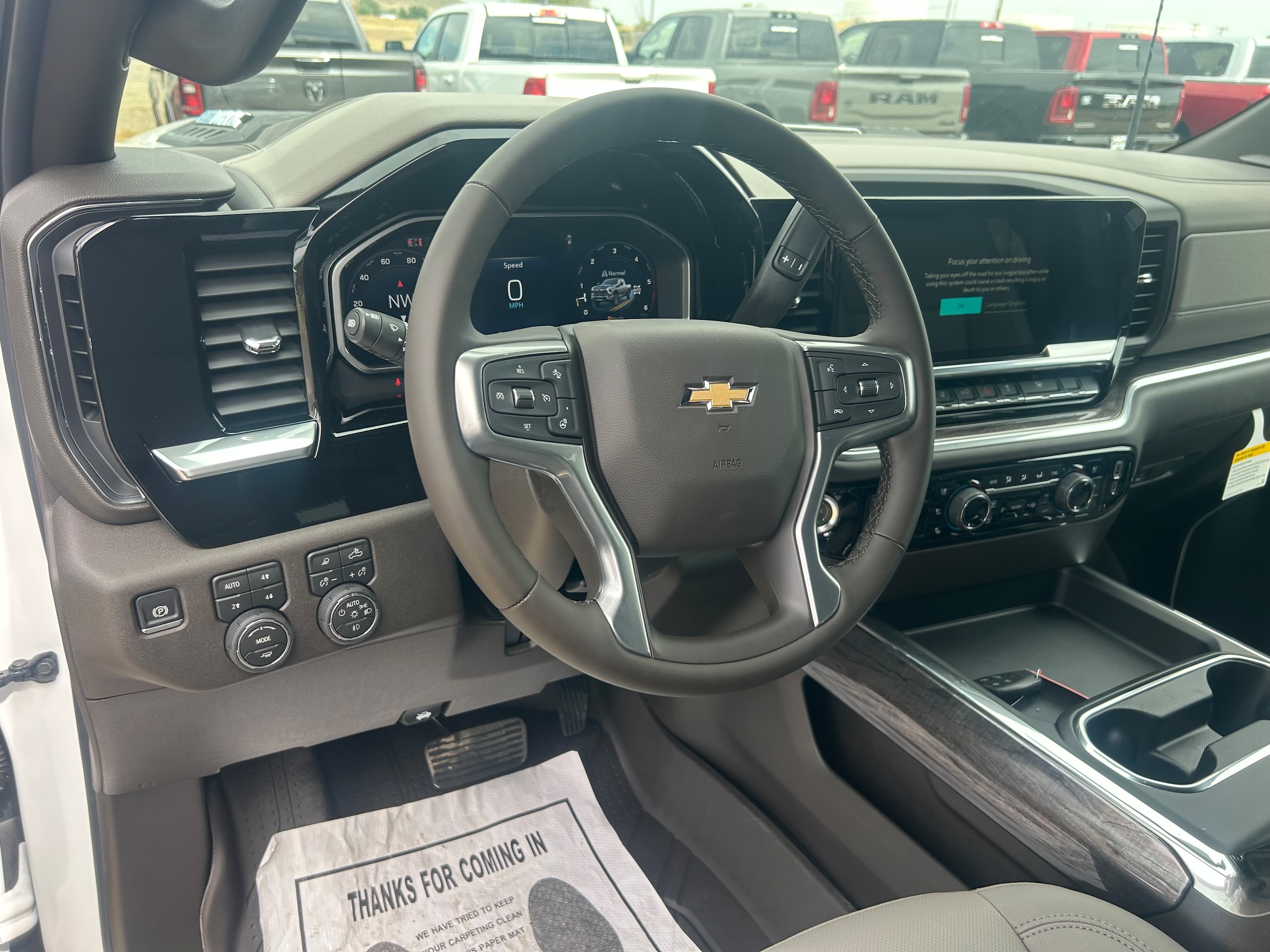 2026 Chevrolet Silverado 3500 HD LTZ - Summit White exterior view 9