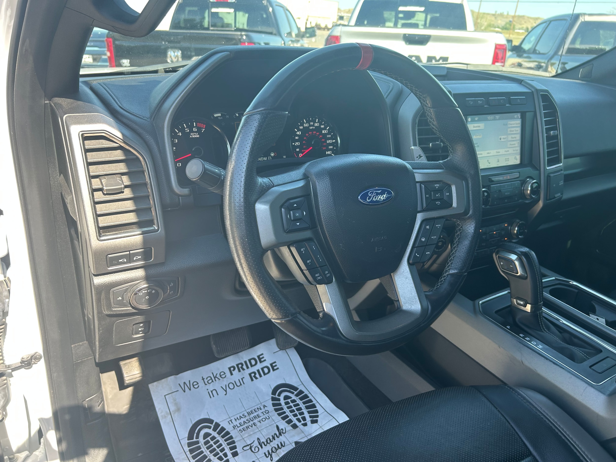 2018 Ford F-150 Raptor - White exterior view 10