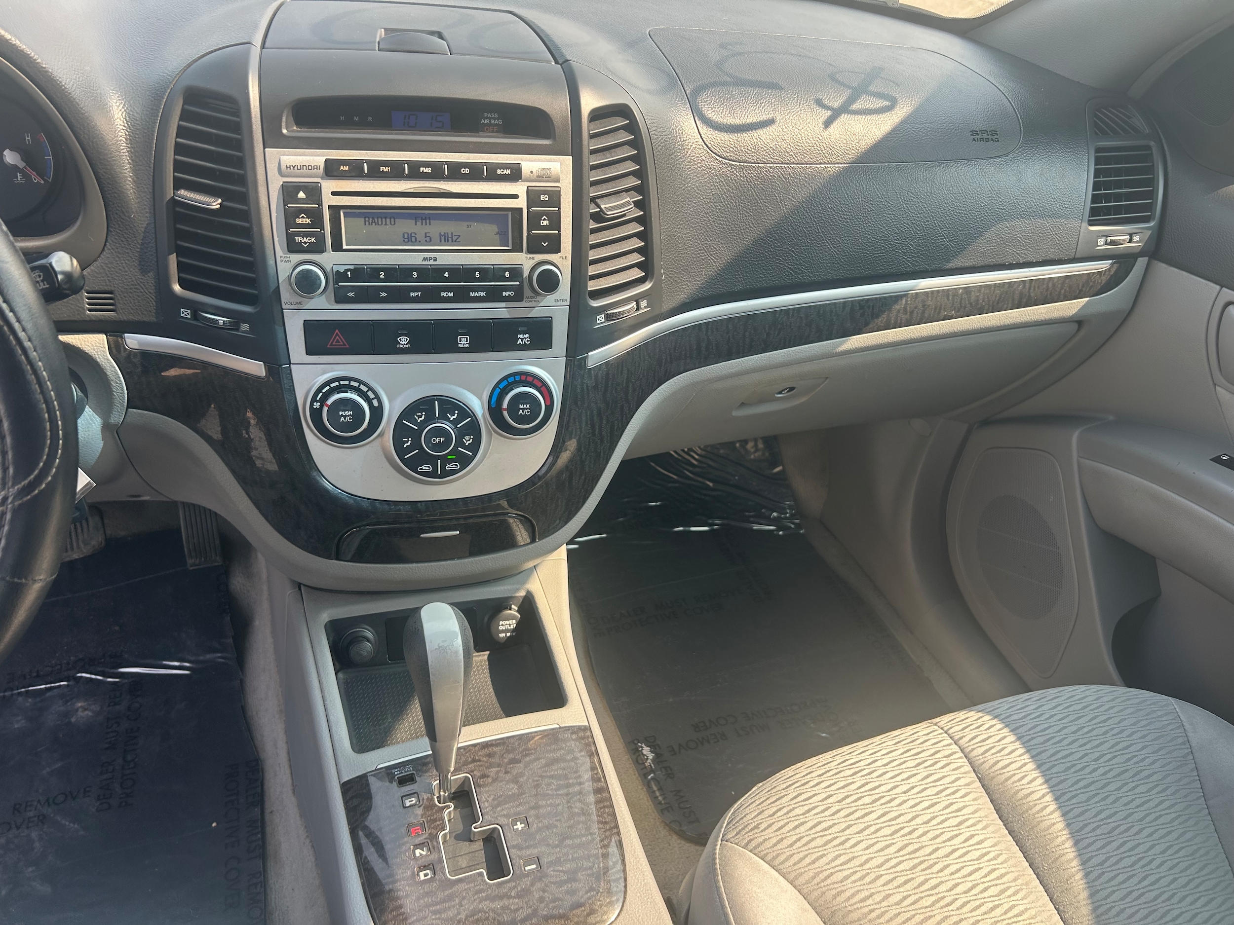 2007 Hyundai Santa Fe GLS - Blue exterior view 8