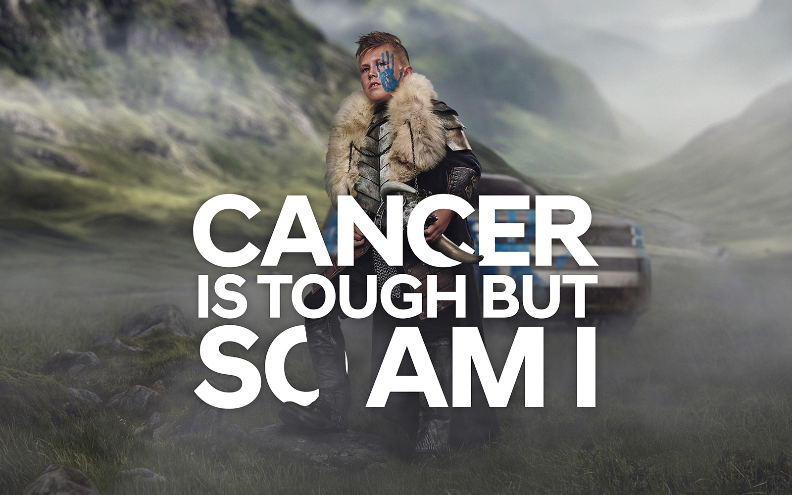Cancer is tough but so am I - Wesley, Cancer Warrior