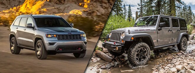 should i get a jeep wrangler or grand cherokee