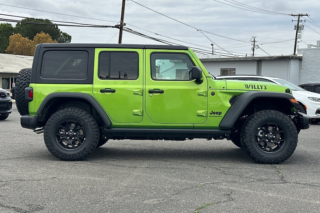 New 2026 Jeep Wrangler 4-DOOR WILLYS Sport Utility