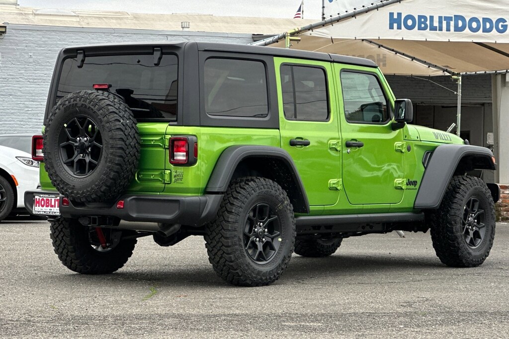 New 2026 Jeep Wrangler 4-DOOR WILLYS Sport Utility