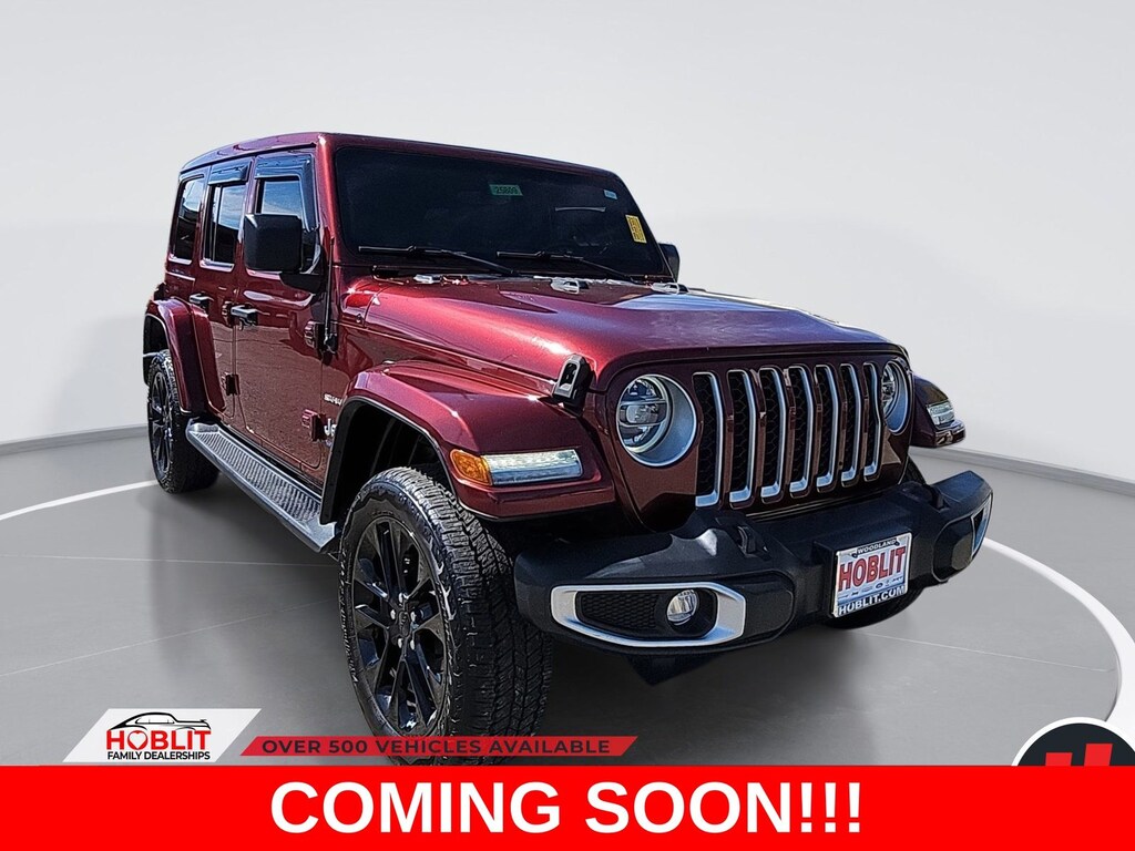Certified 2021 Jeep Wrangler Unlimited Sahara 4xe SUV